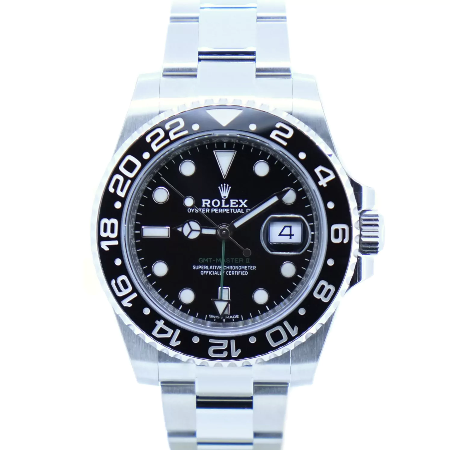 Rolex GMT-Master II – Ref. 116710LN, Neu
