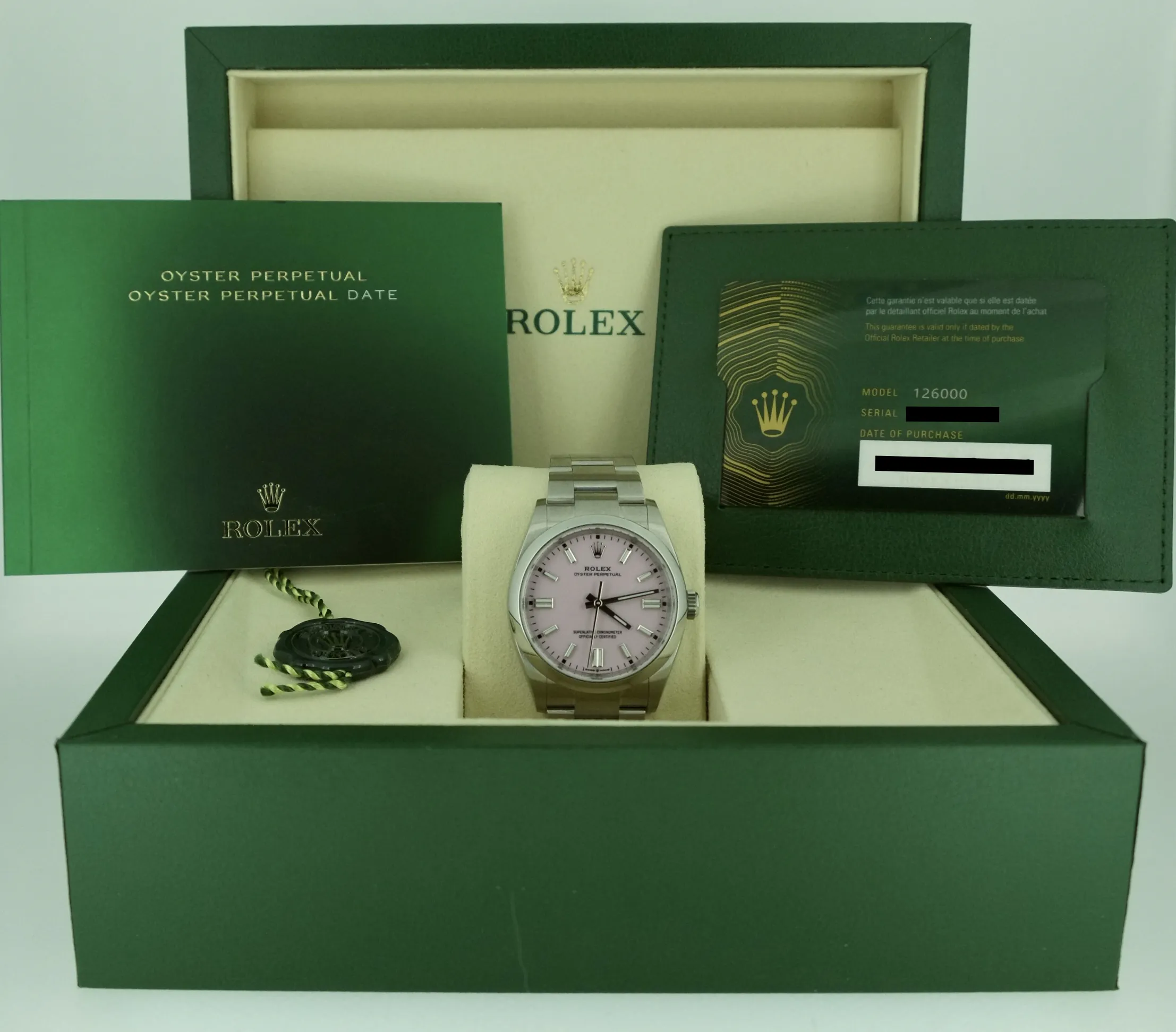 Rolex Oyster Perpetual – Ref. 126000, Neu – 5/6