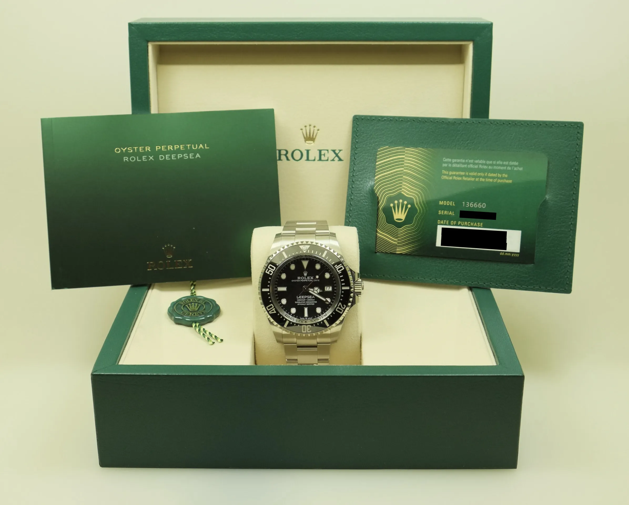Rolex Deepsea – Ref. 136660, Neu – 5/6