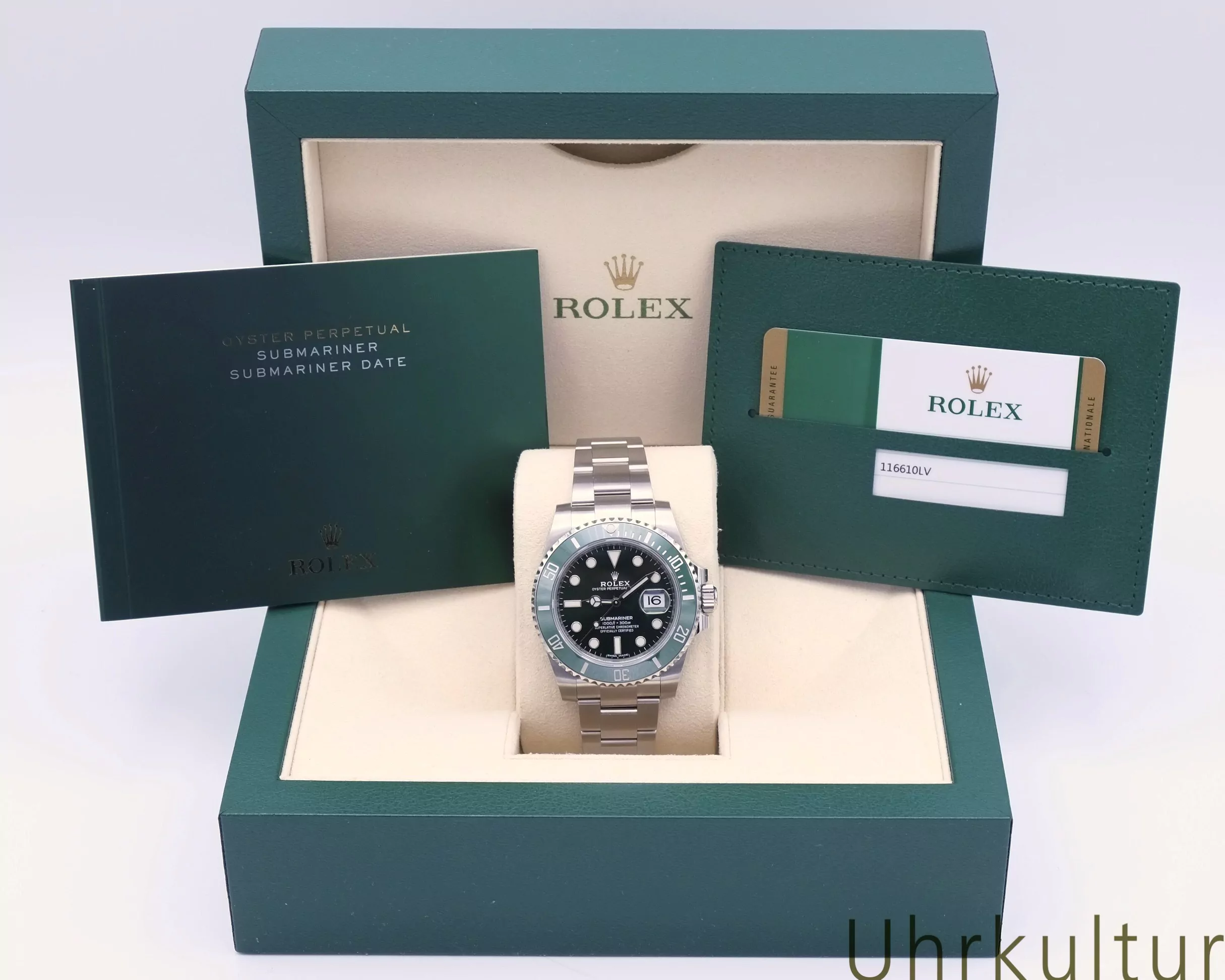 Rolex Submariner – Ref. 116610LV, Neu – 4/9