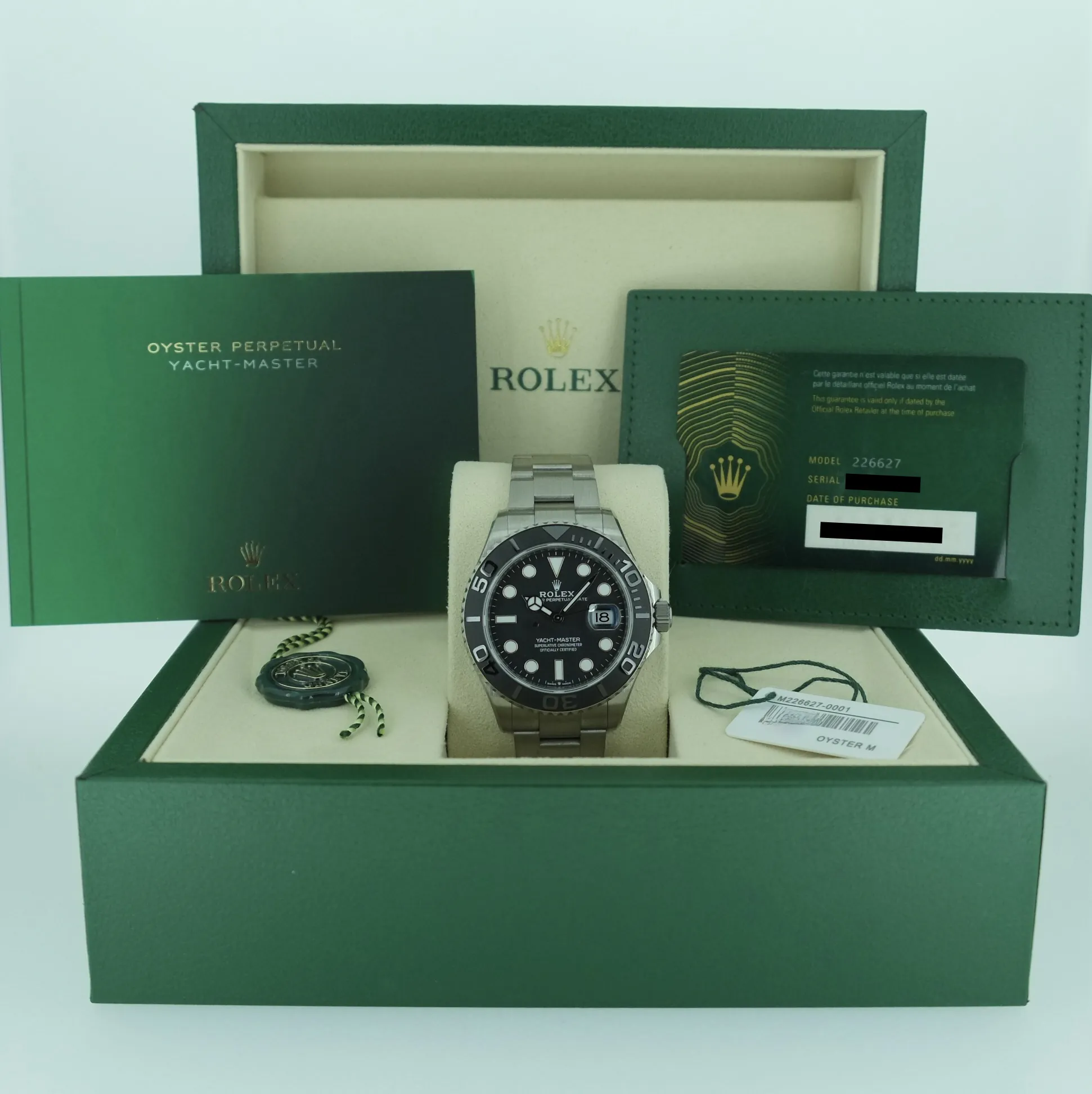 Rolex Yachtmaster – Ref. 226627, Neu – 5/6