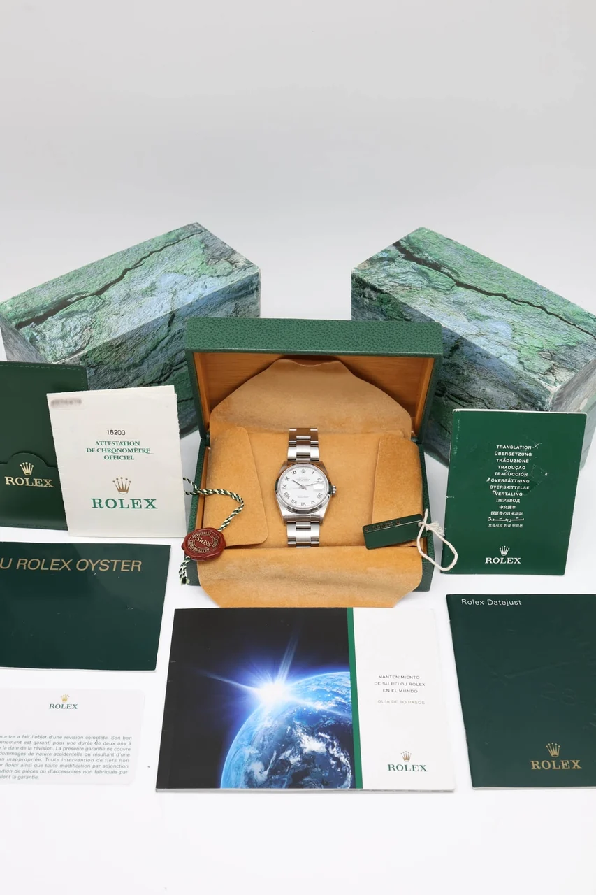 Rolex Datejust 36 – Ref. 16200, Sehr gut – 8/10
