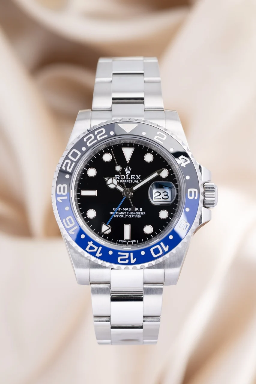 Rolex GMT-Master II – Ref. 116710BLNR, Sehr gut