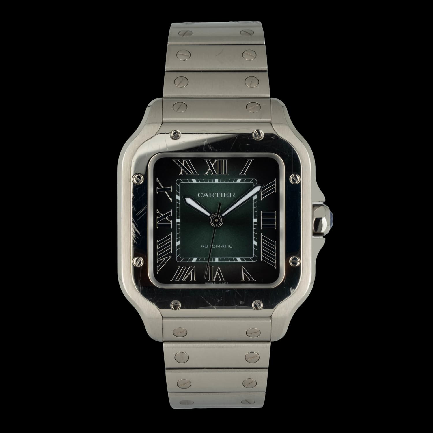 Cartier Santos de Cartier – Ref. WSSA0061, very good – Image 1/8