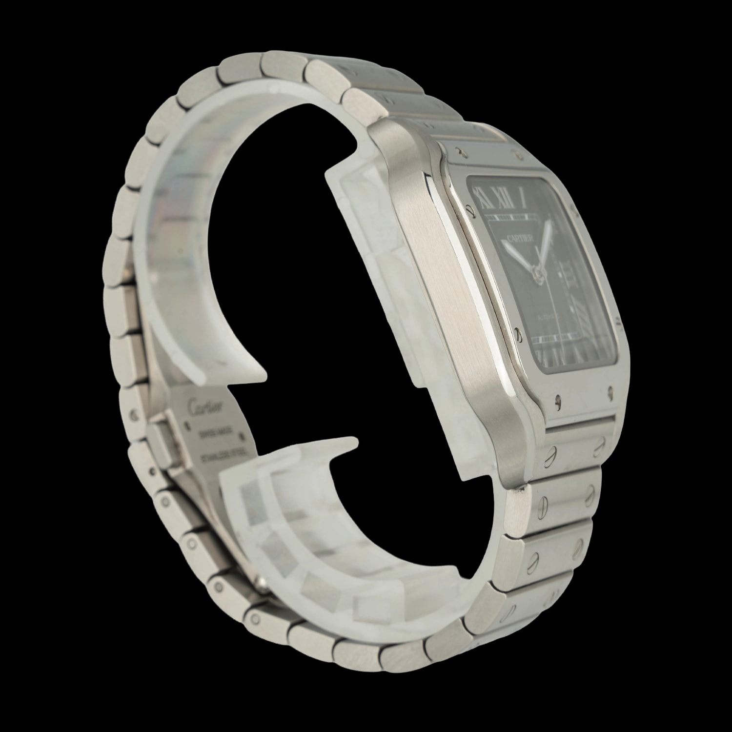 Cartier Santos de Cartier – Ref. WSSA0061, very good – 5/8