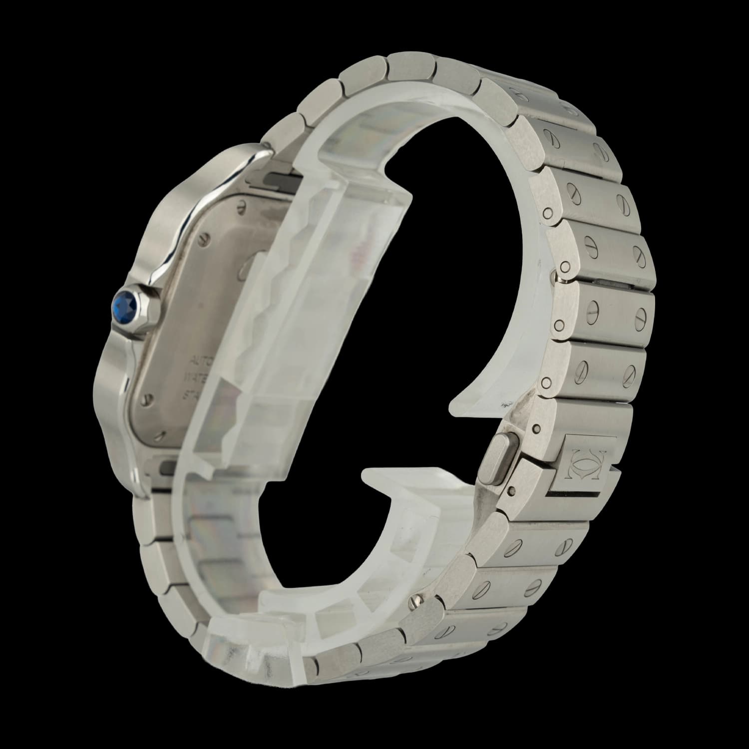 Cartier Santos de Cartier – Ref. WSSA0061, very good – Image 2/8