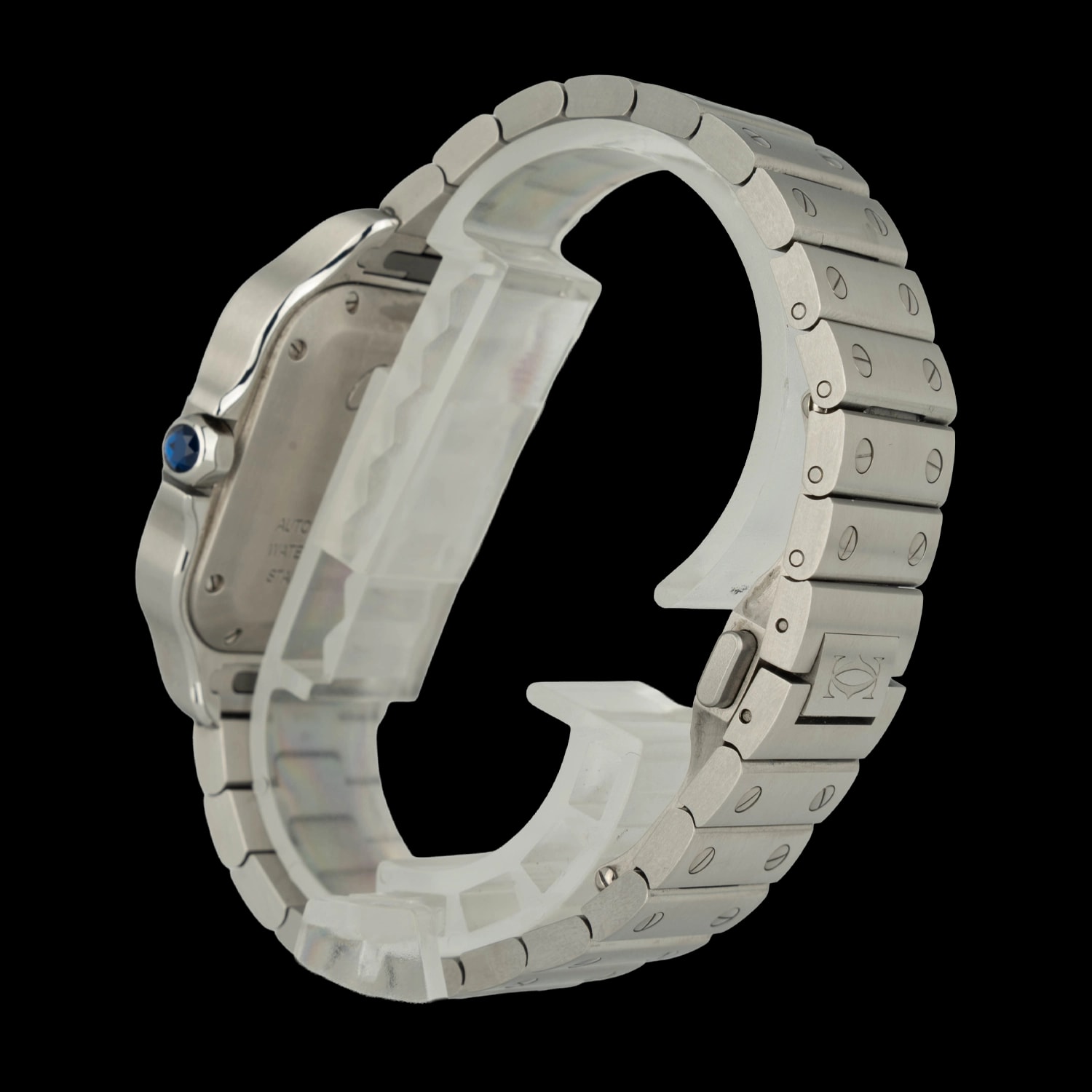Cartier Santos de Cartier – Ref. WSSA0061, very good – 6/8