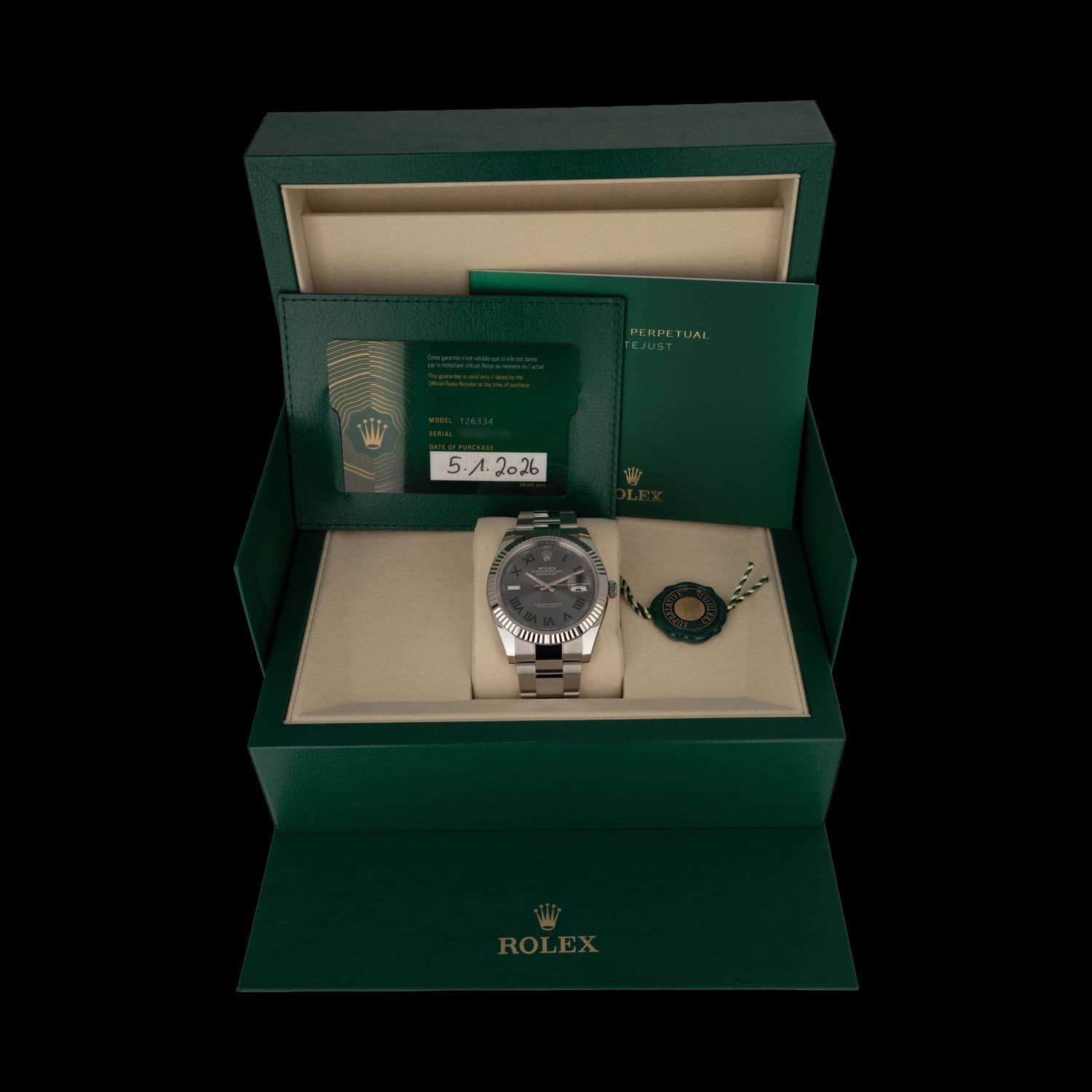 Rolex Datejust 41 – Ref. 126334, New – Image 2/8