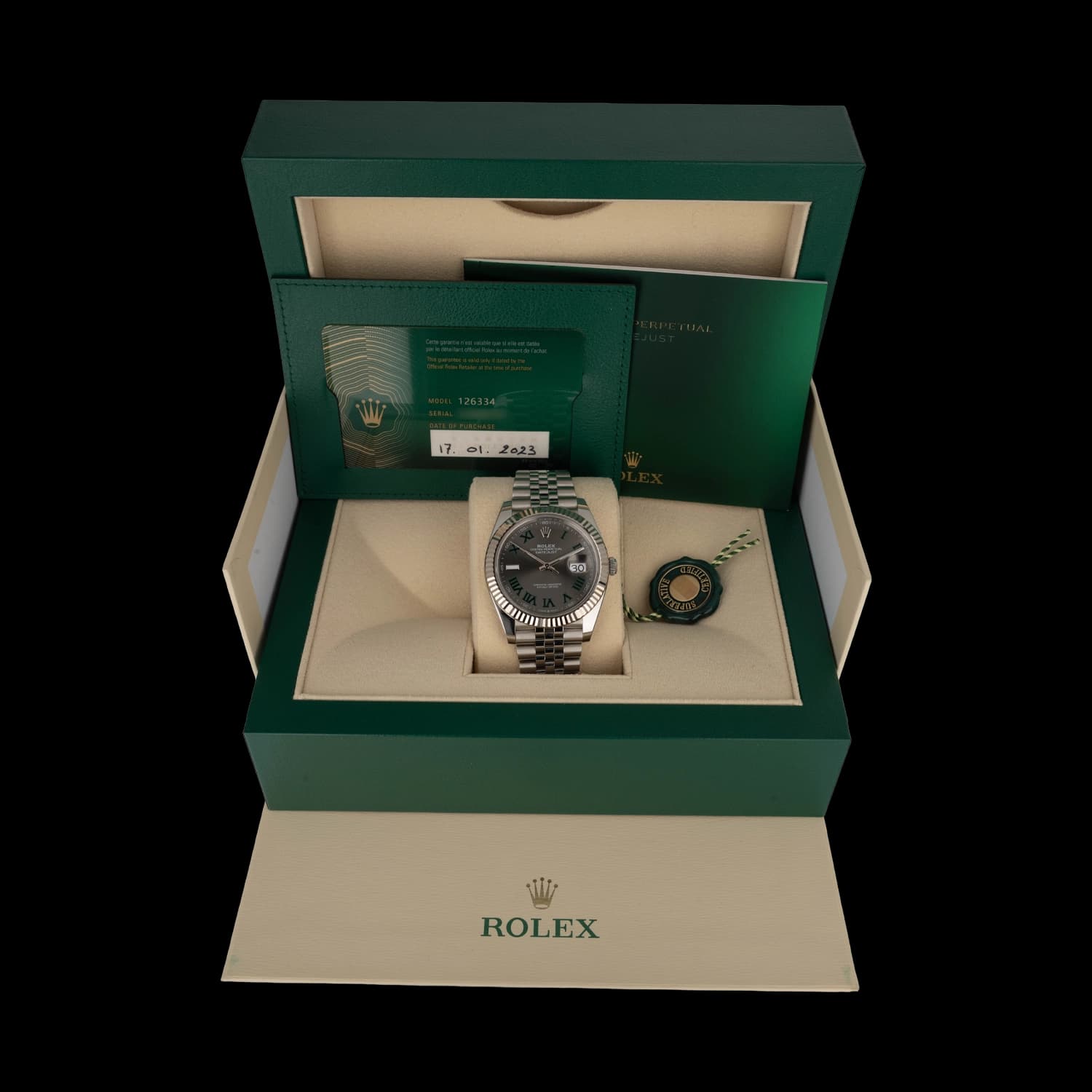 Rolex Datejust 41 – Ref. 126334, Neu – Bild 2/8