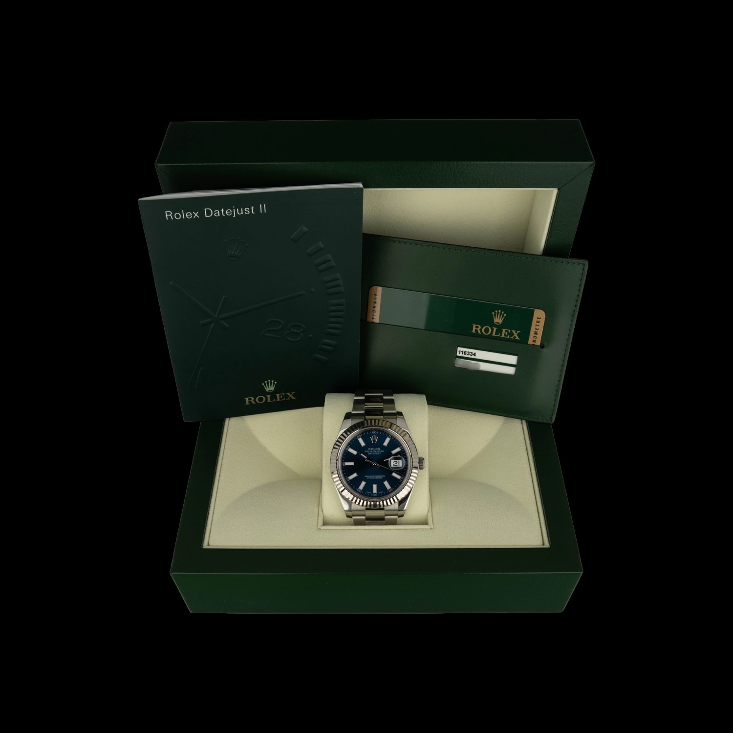 Rolex Datejust II – Ref. 116334, very good – 8/8