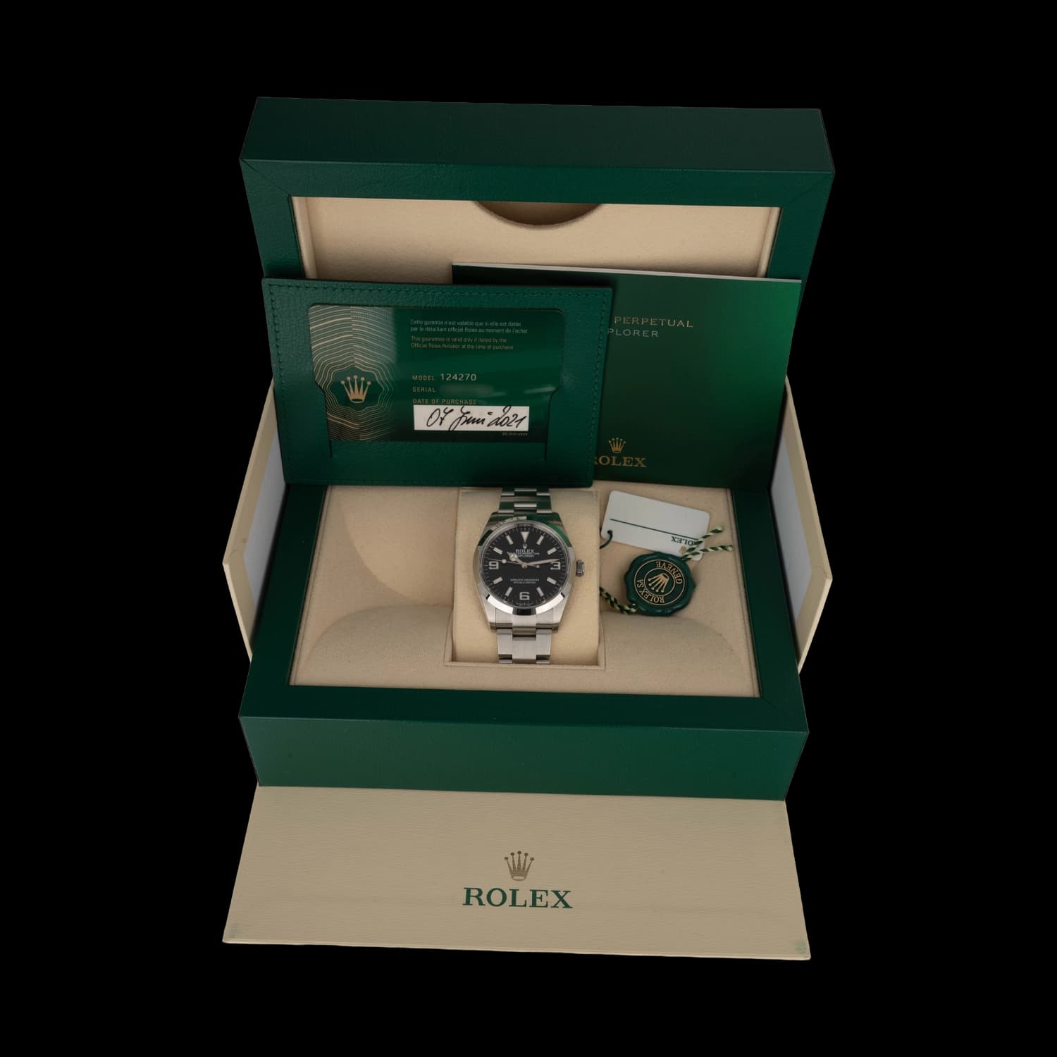 Rolex Explorer – Ref. 124270, very good – Image 2/8