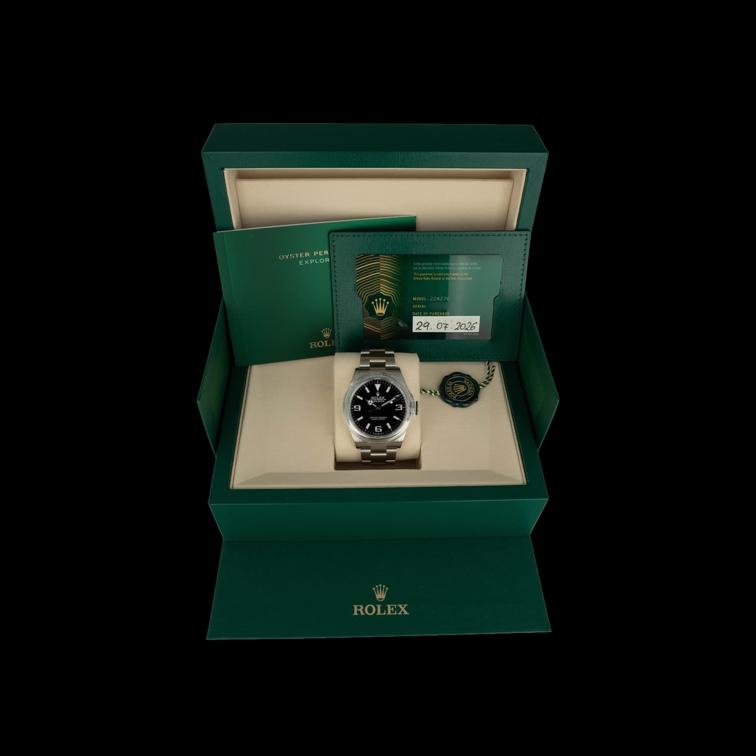 Rolex Explorer – Ref. 224270, Neu – Bild 2/8