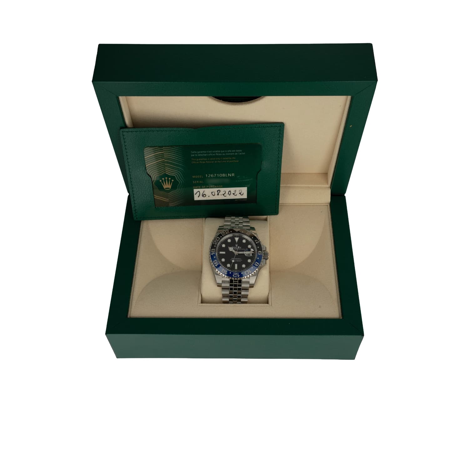 Rolex GMT-Master II – Ref. 126710BLNR, Sehr gut – Bild 2/8
