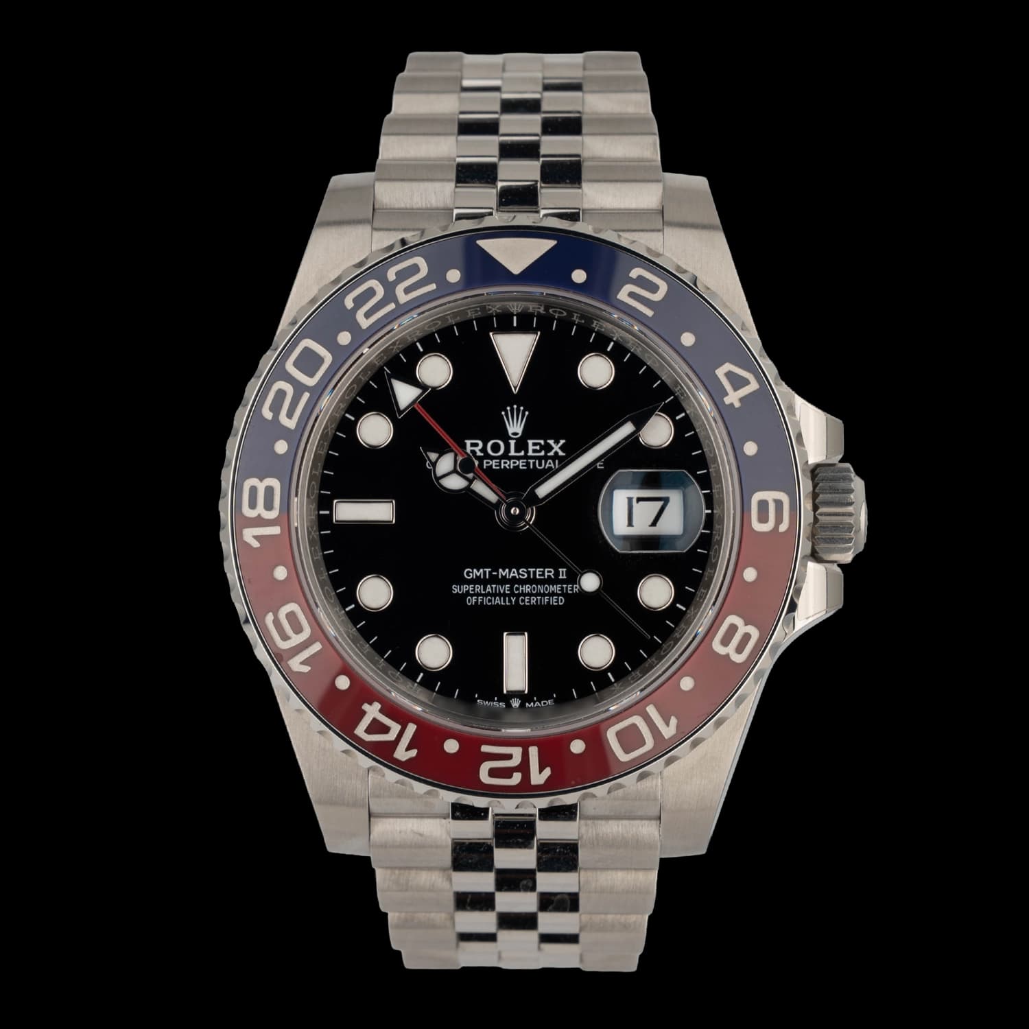 Rolex GMT-Master II – Ref. 126710BLRO, New