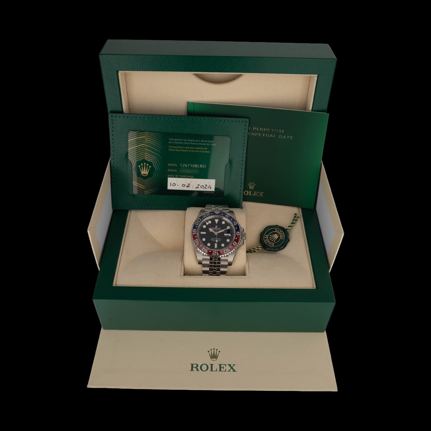 Rolex GMT-Master II – Ref. 126710BLRO, Neu – Bild 2/8