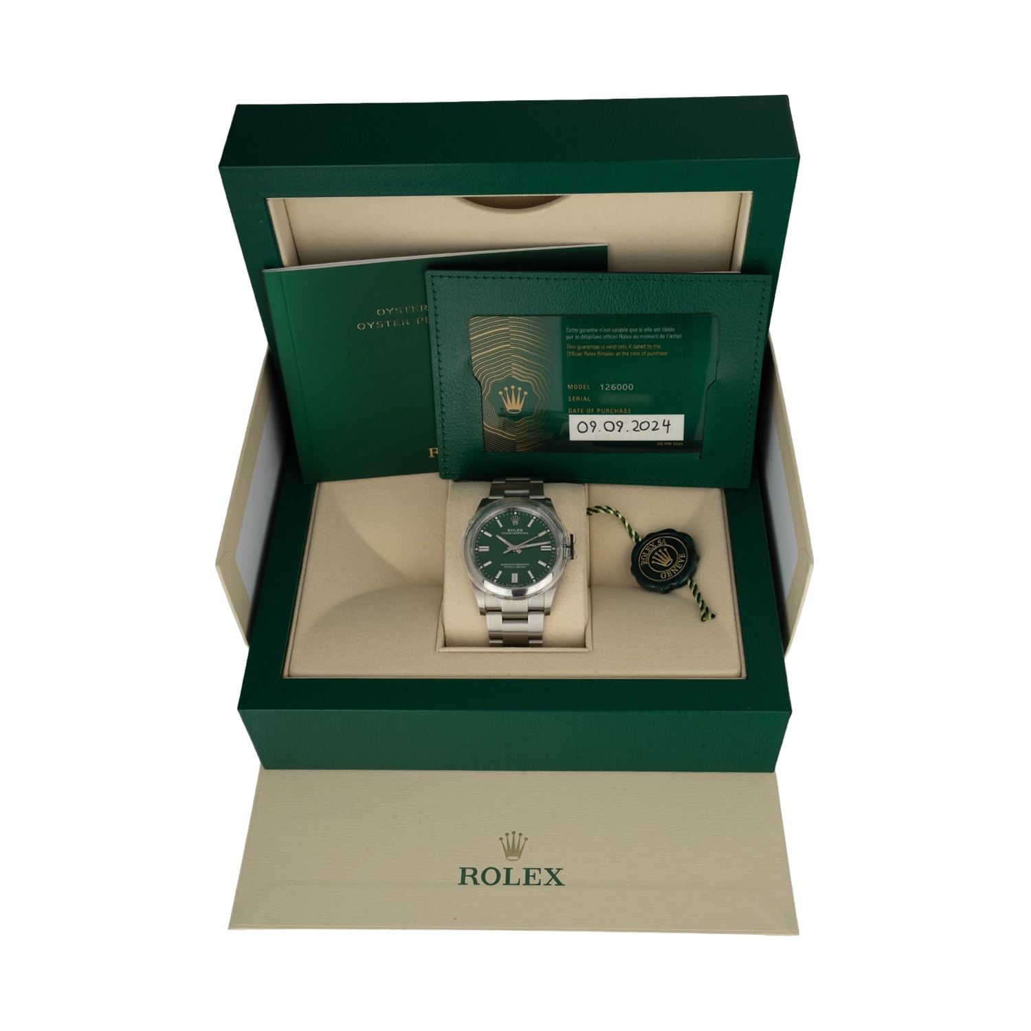 Rolex Oyster Perpetual – Ref. 126000, Sehr gut – 8/8