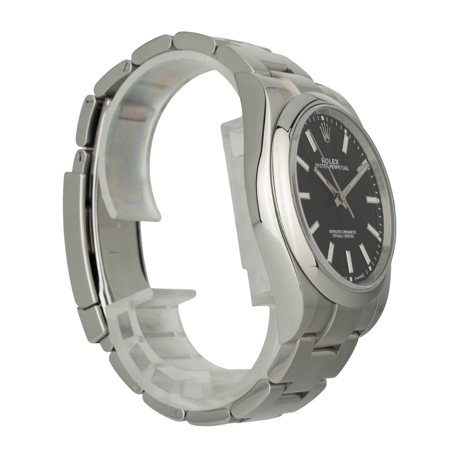 Rolex Oyster Perpetual – Ref. 114300, Sehr gut – 5/8