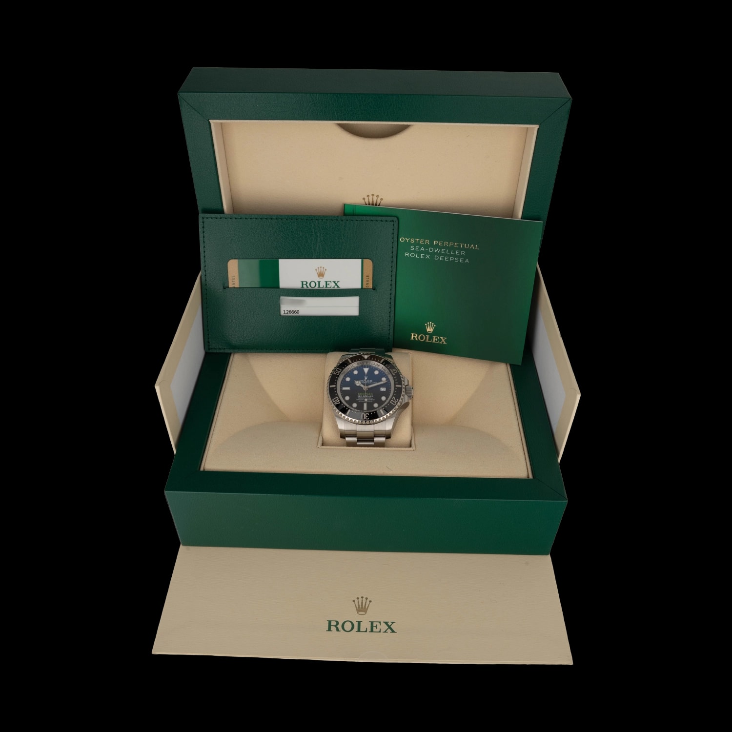 Rolex Sea-Dweller – Ref. 126660, very good – 7/8