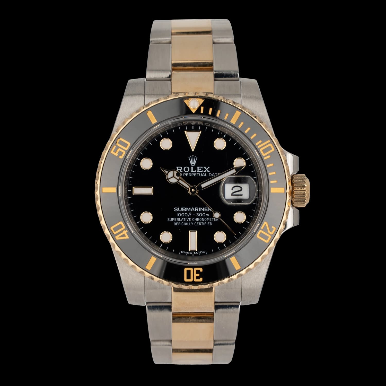 Rolex Submariner – Ref. 116613LN, Sehr gut – Bild 1/8
