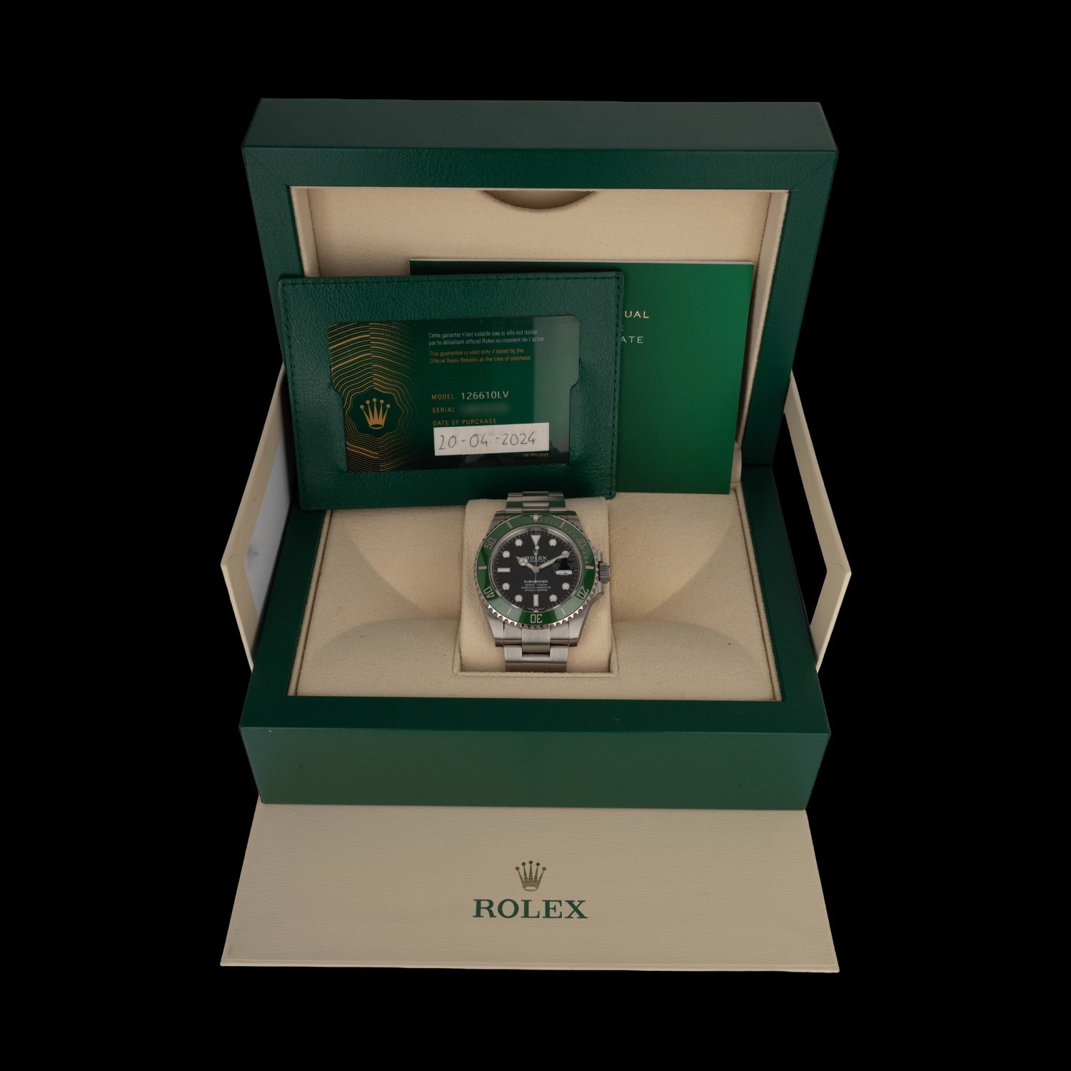 Rolex Submariner – Ref. 126610LV, Gut – 7/8