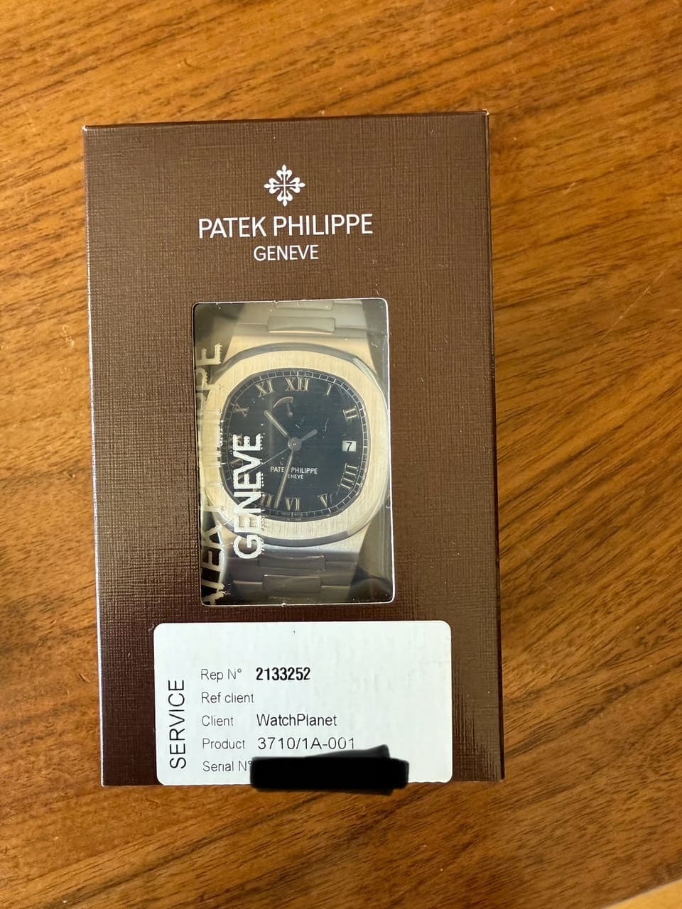 Patek Philippe Nautilus – Ref. 3710, Neu
