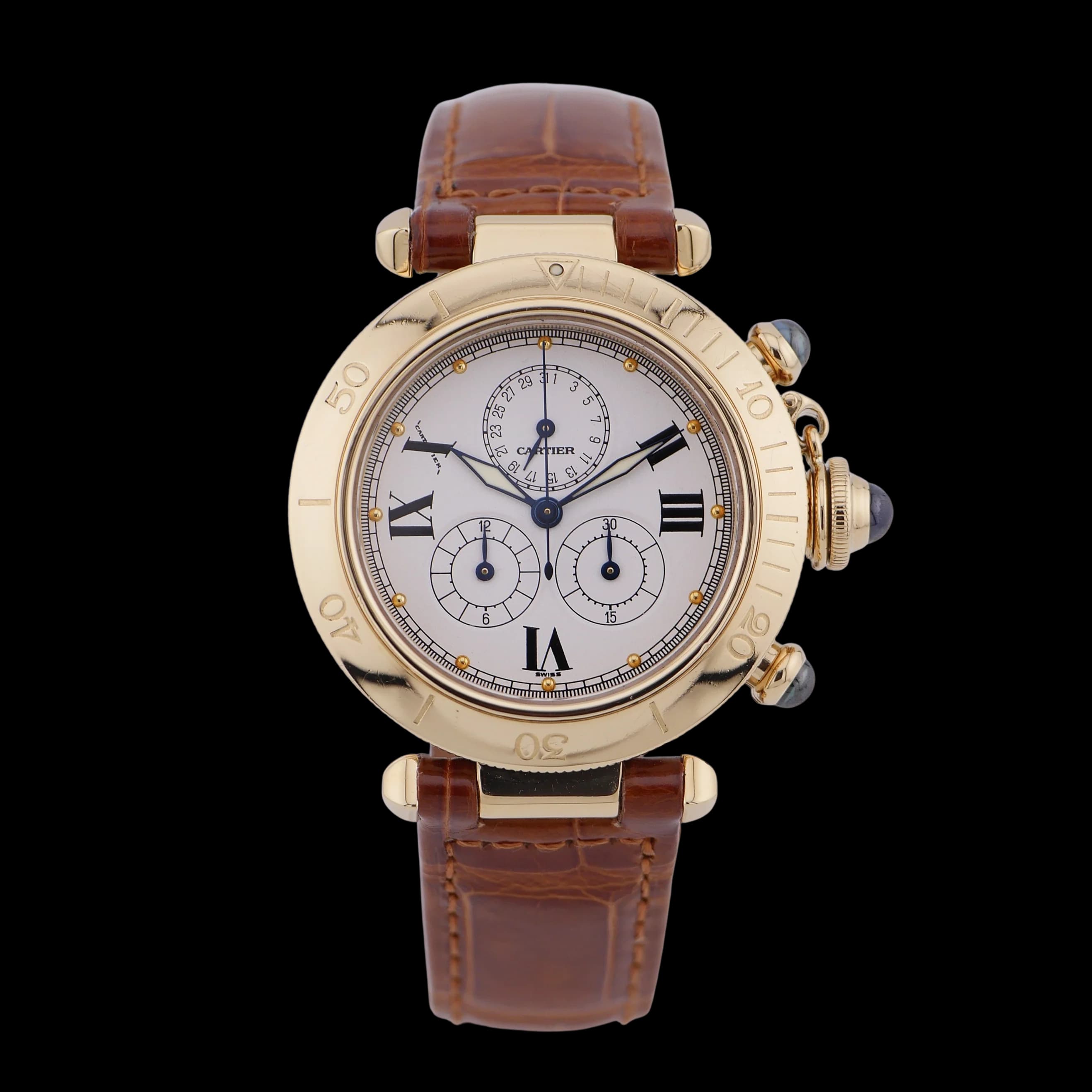 Cartier Pasha – Ref. 1353, Sehr gut