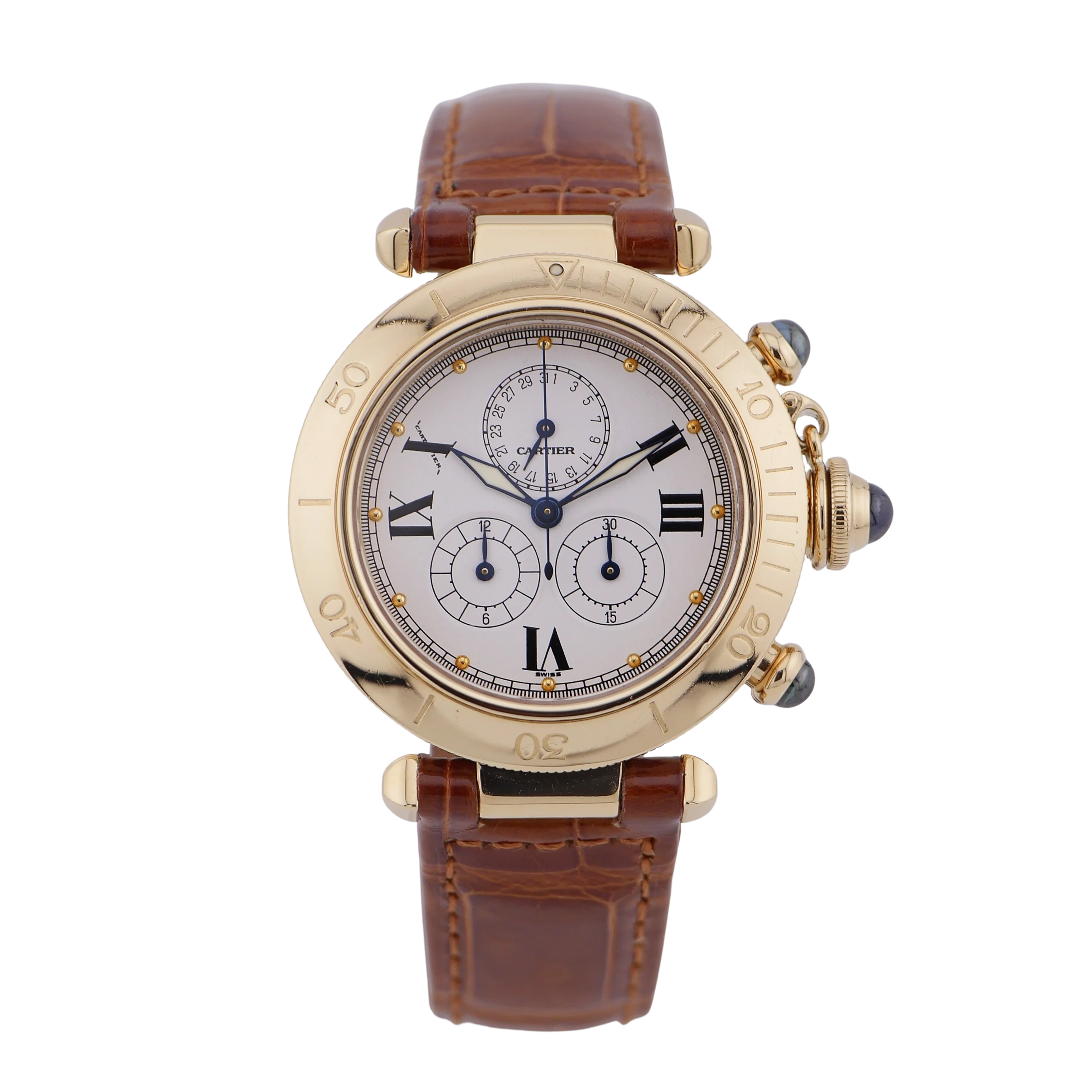 Cartier Pasha – Ref. 1353, Sehr gut – 1/7