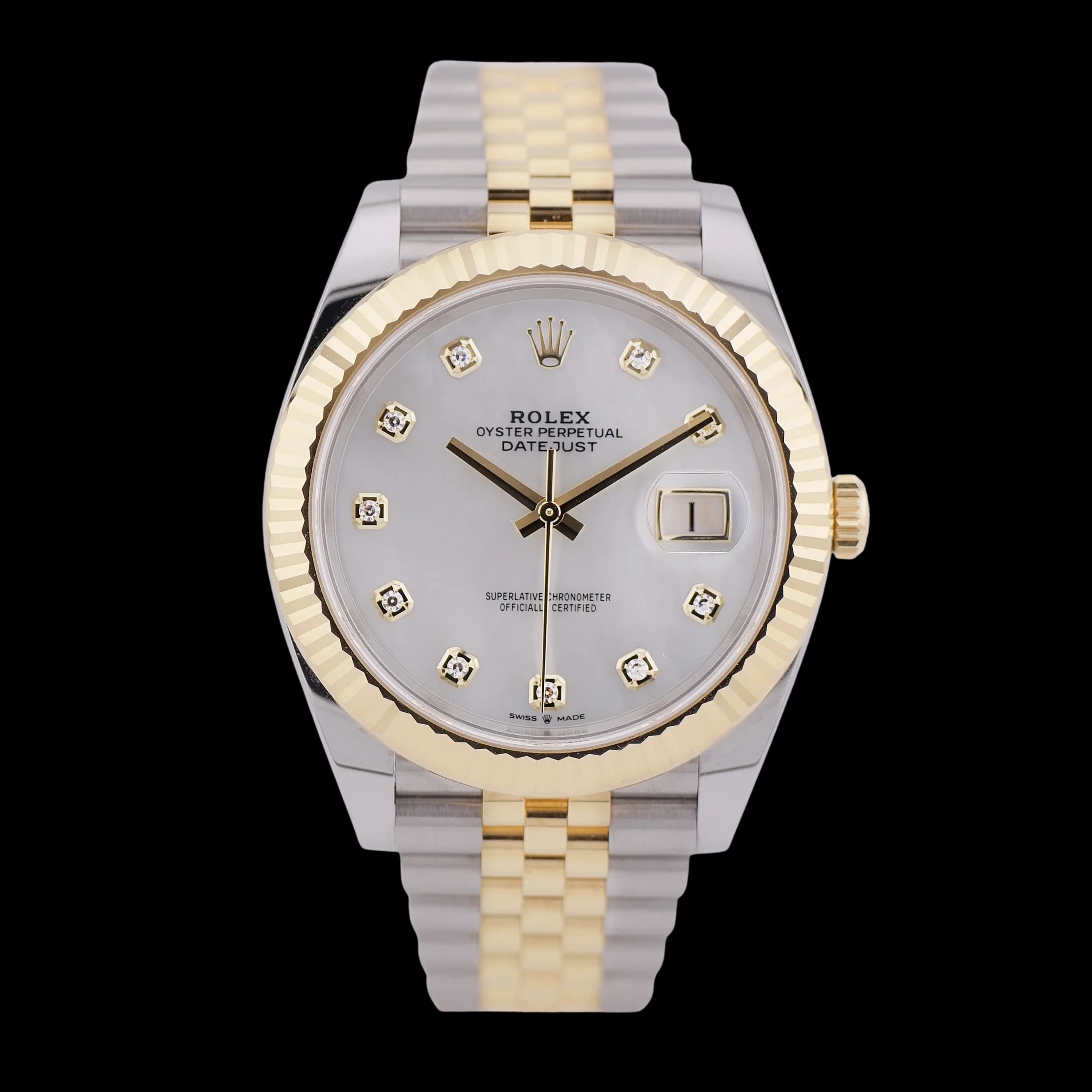 Rolex Datejust 41 – Ref. 126333, Sehr gut – Bild 1/8