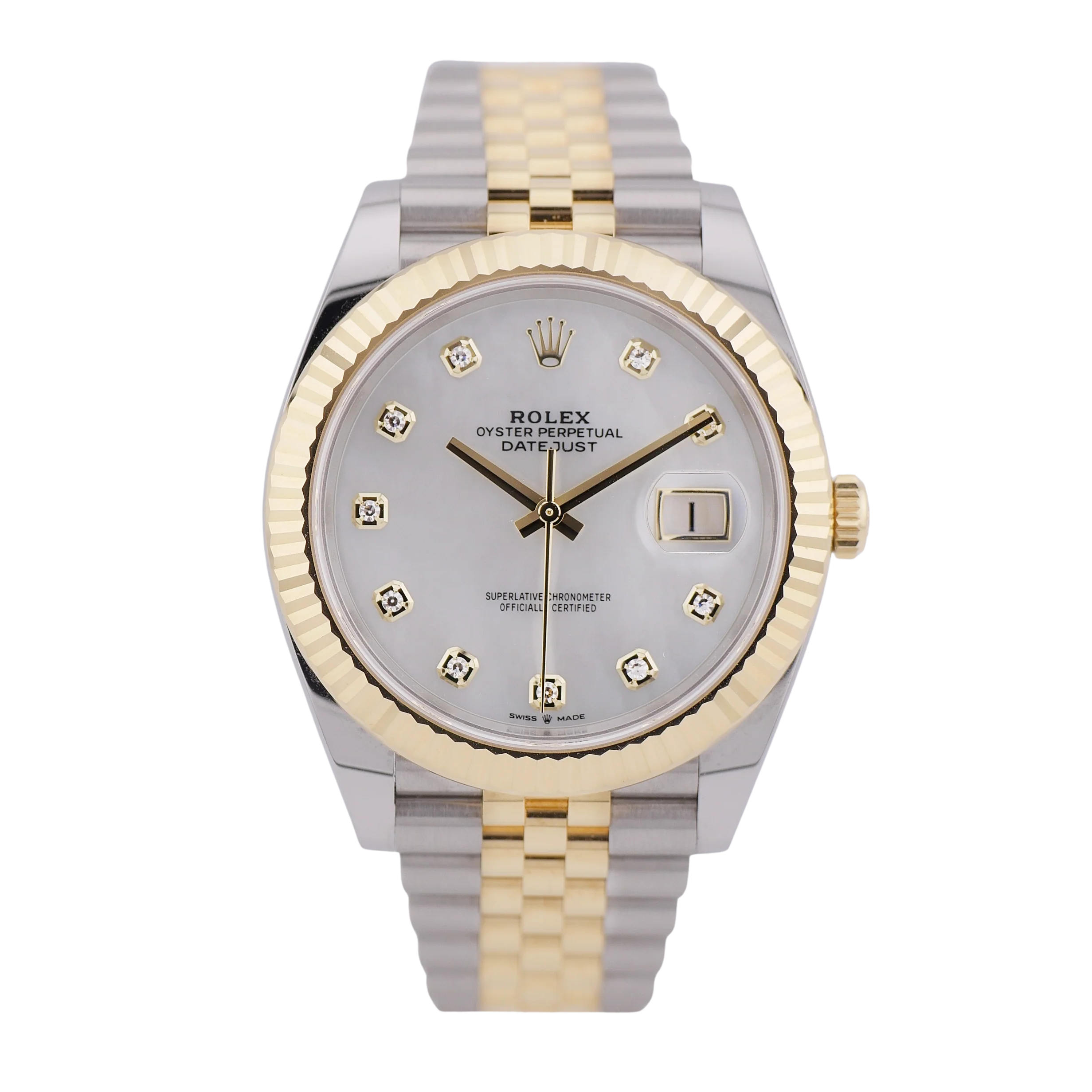 Rolex Datejust 41 – Ref. 126333, Sehr gut – 1/8