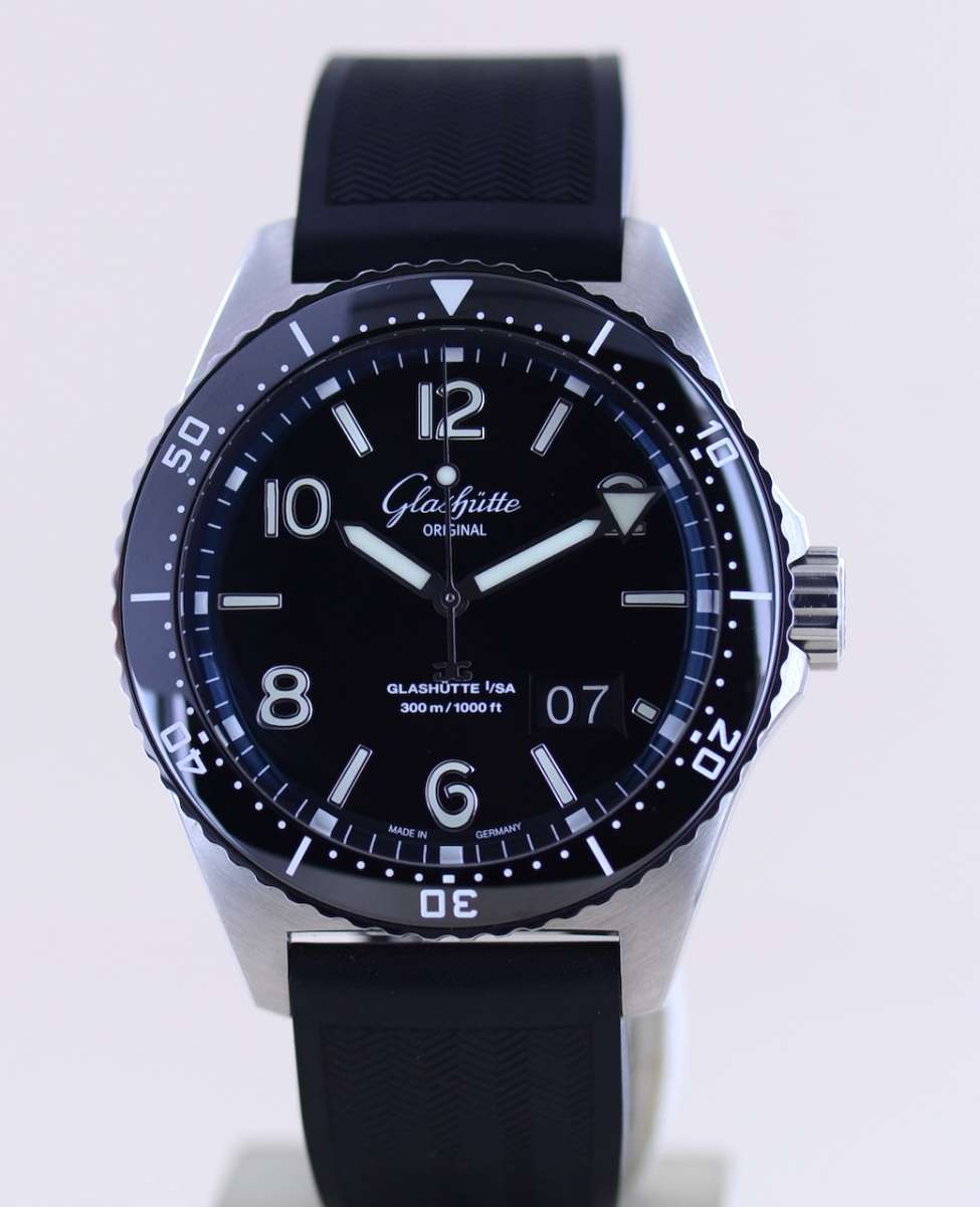 Glashütte Original SeaQ – Ref. 1-36-13-01-80-33, Sehr gut – 2/3