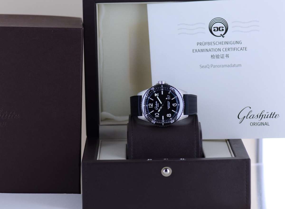 Glashütte Original SeaQ – Ref. 1-36-13-01-80-33, Sehr gut – 3/3