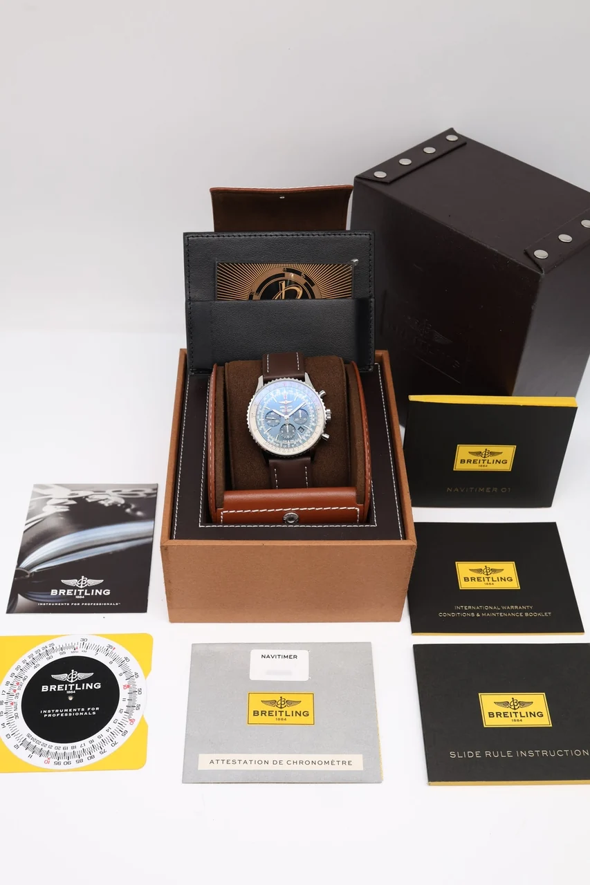 Breitling Navitimer – Ref. AB0127, Sehr gut – 9/10