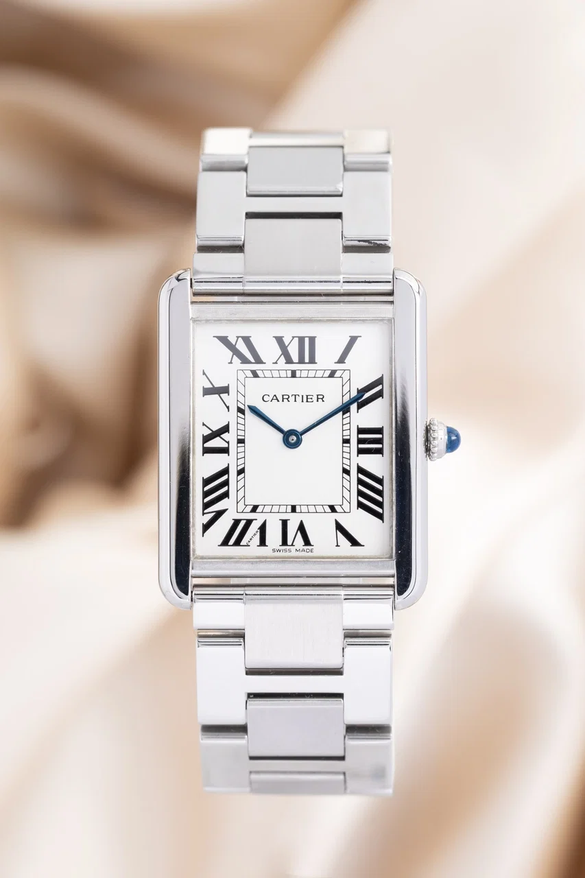 Cartier Tank Solo – Ref. W5200014, Sehr gut – 1/10