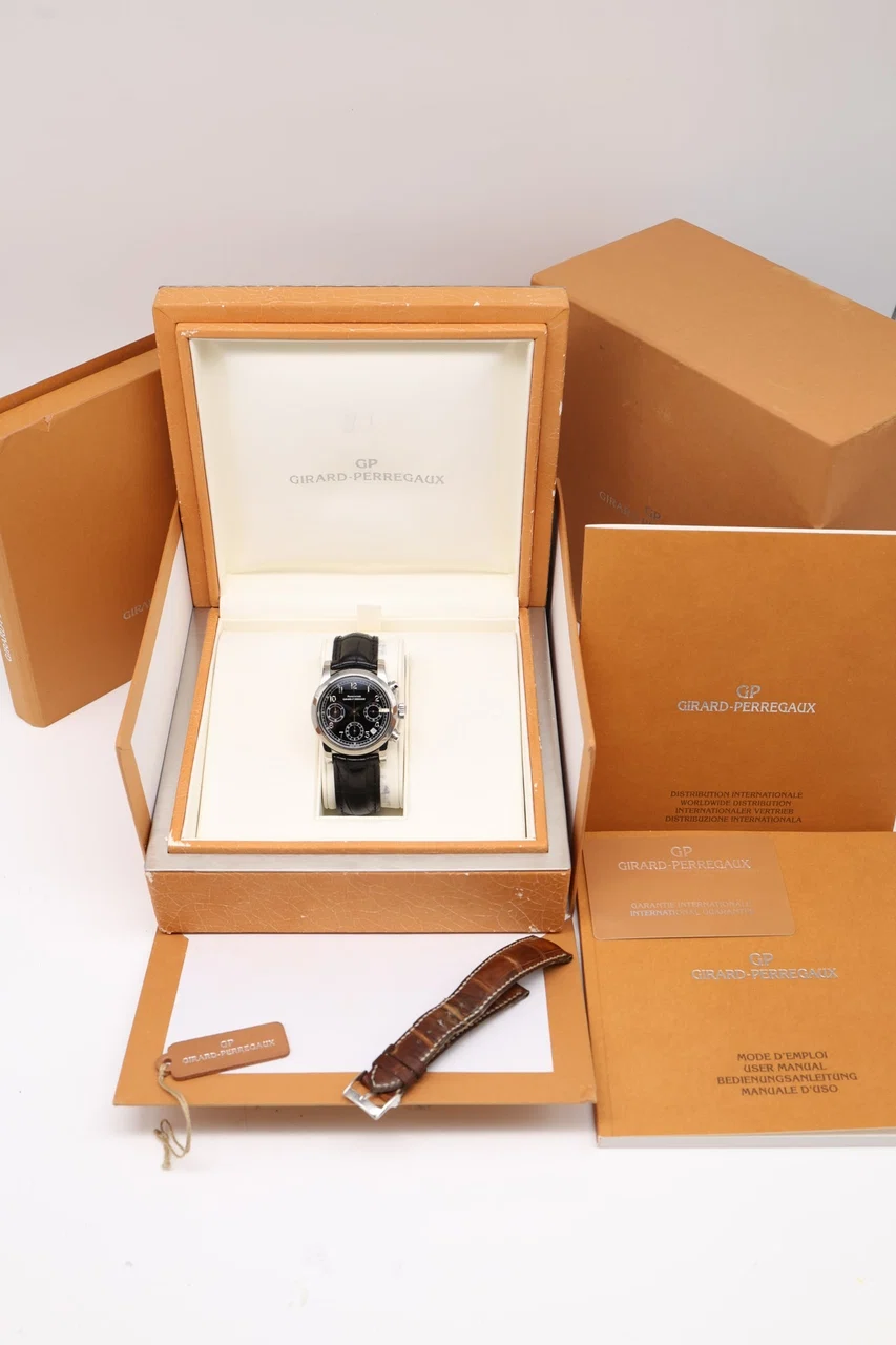 Girard Perregaux Chronograph – Ref. 8021, Sehr gut – 8/9