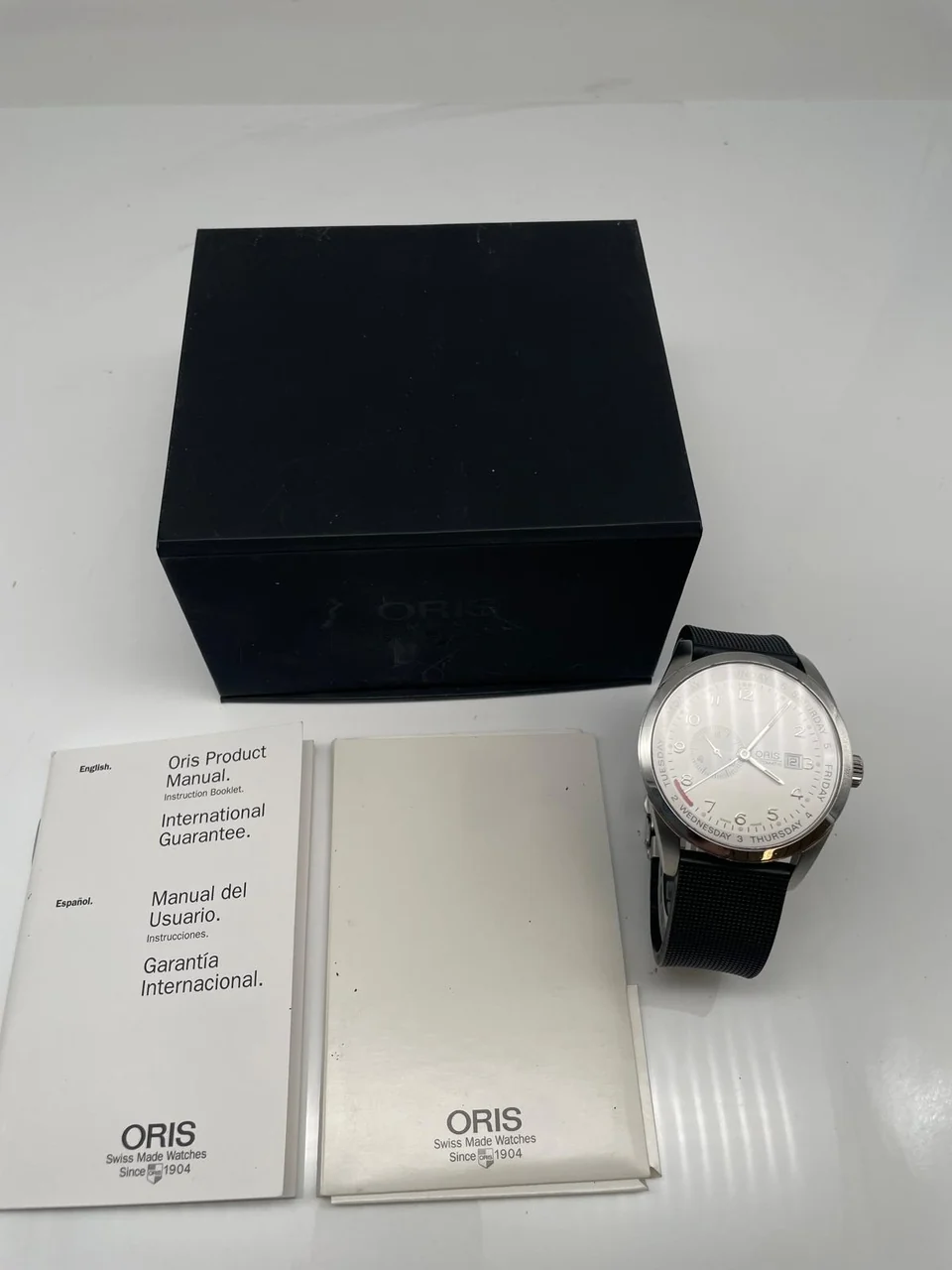 Oris XXL Pointer-Date – Ref. 645-7529-40-61, Sehr gut – 10/10