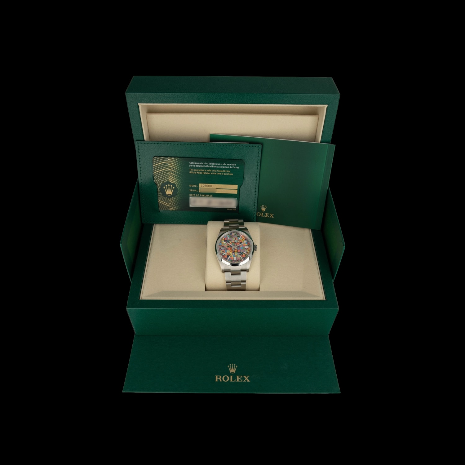 Rolex Oyster Perpetual – Ref. 126000, Neu – 7/8