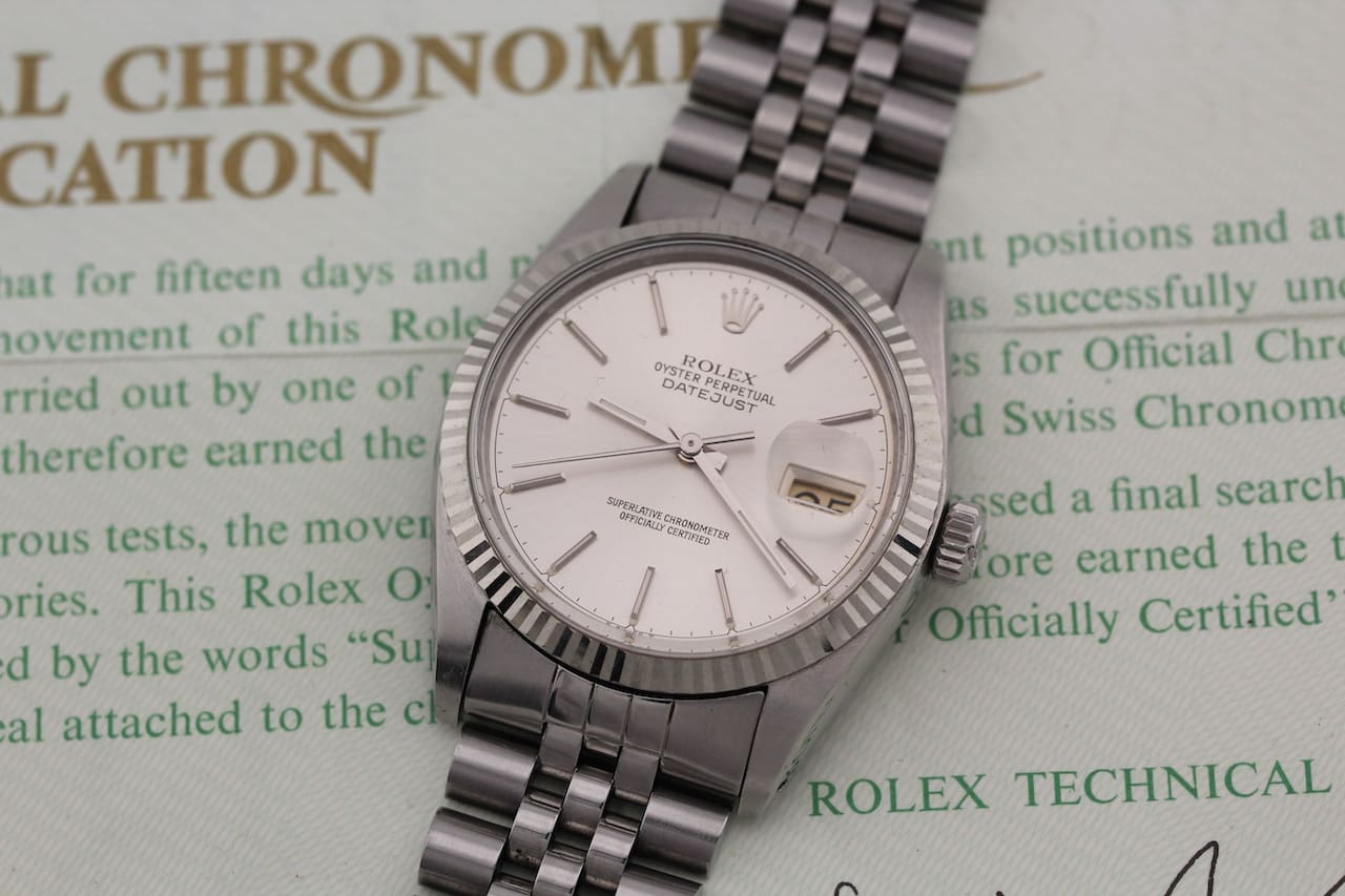Rolex Datejust – Ref. 16014, Sehr gut – 6/15
