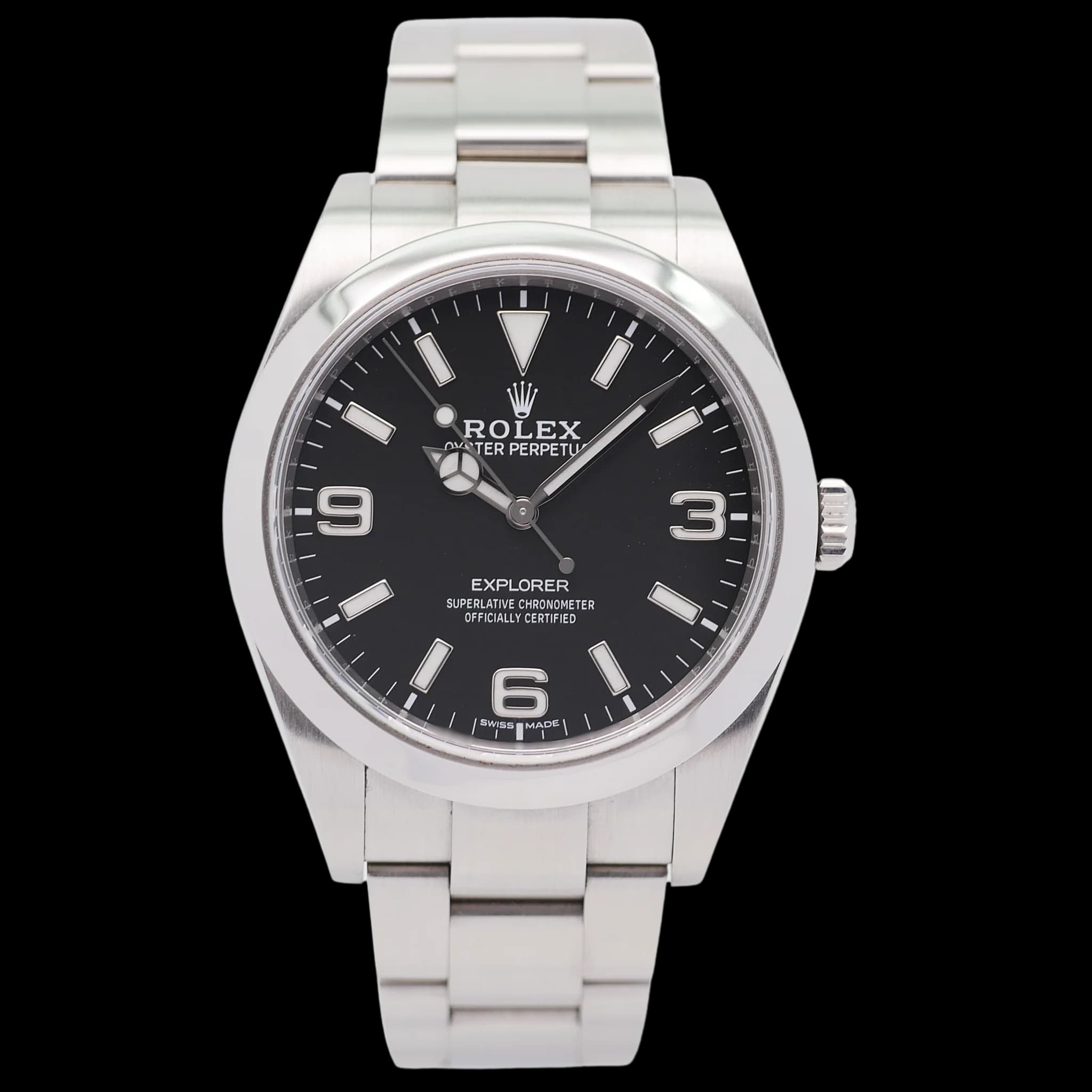Rolex Explorer – Ref. 214270, Wie neu