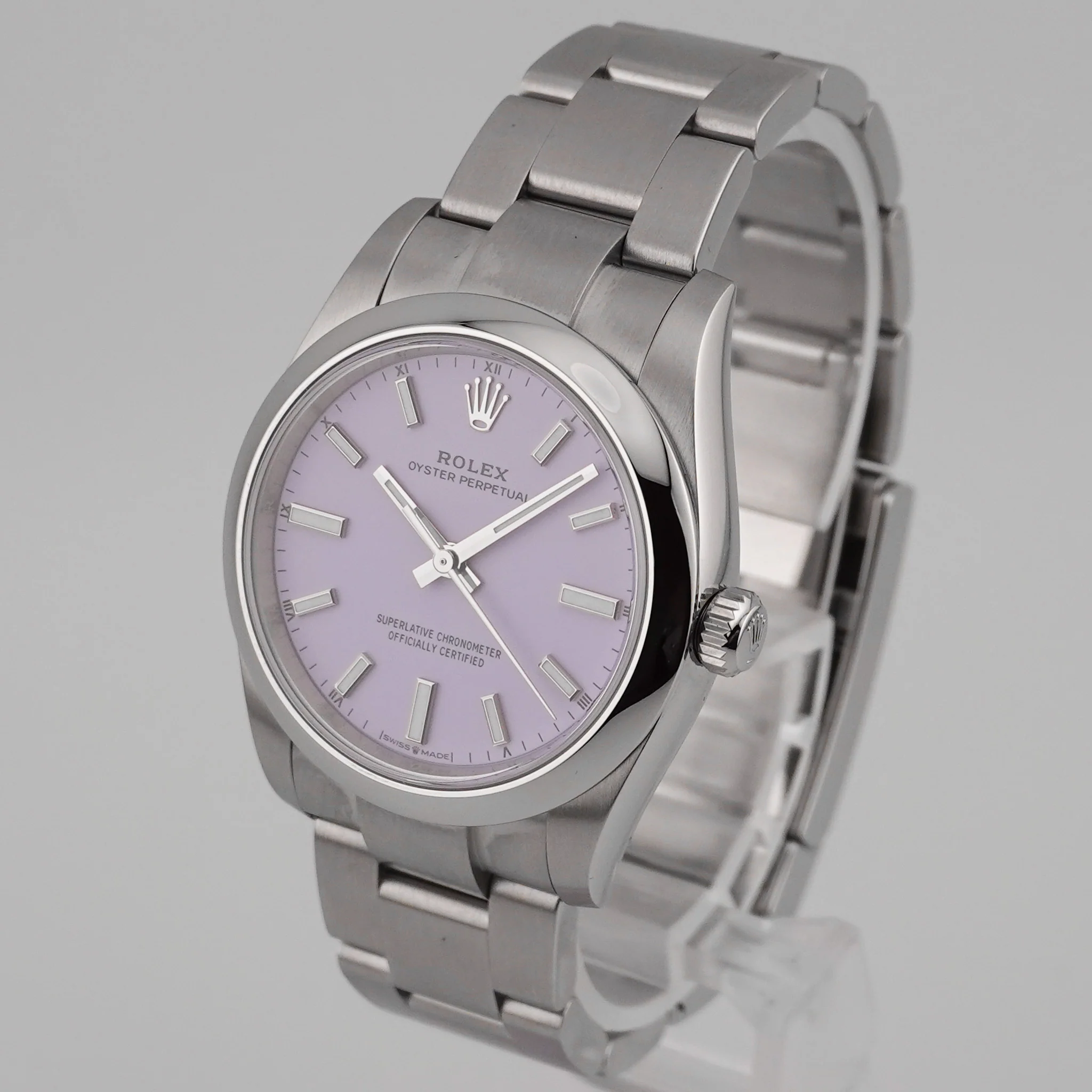 Rolex Perpetual 34 – Ref. 124200, Neu – 3/8