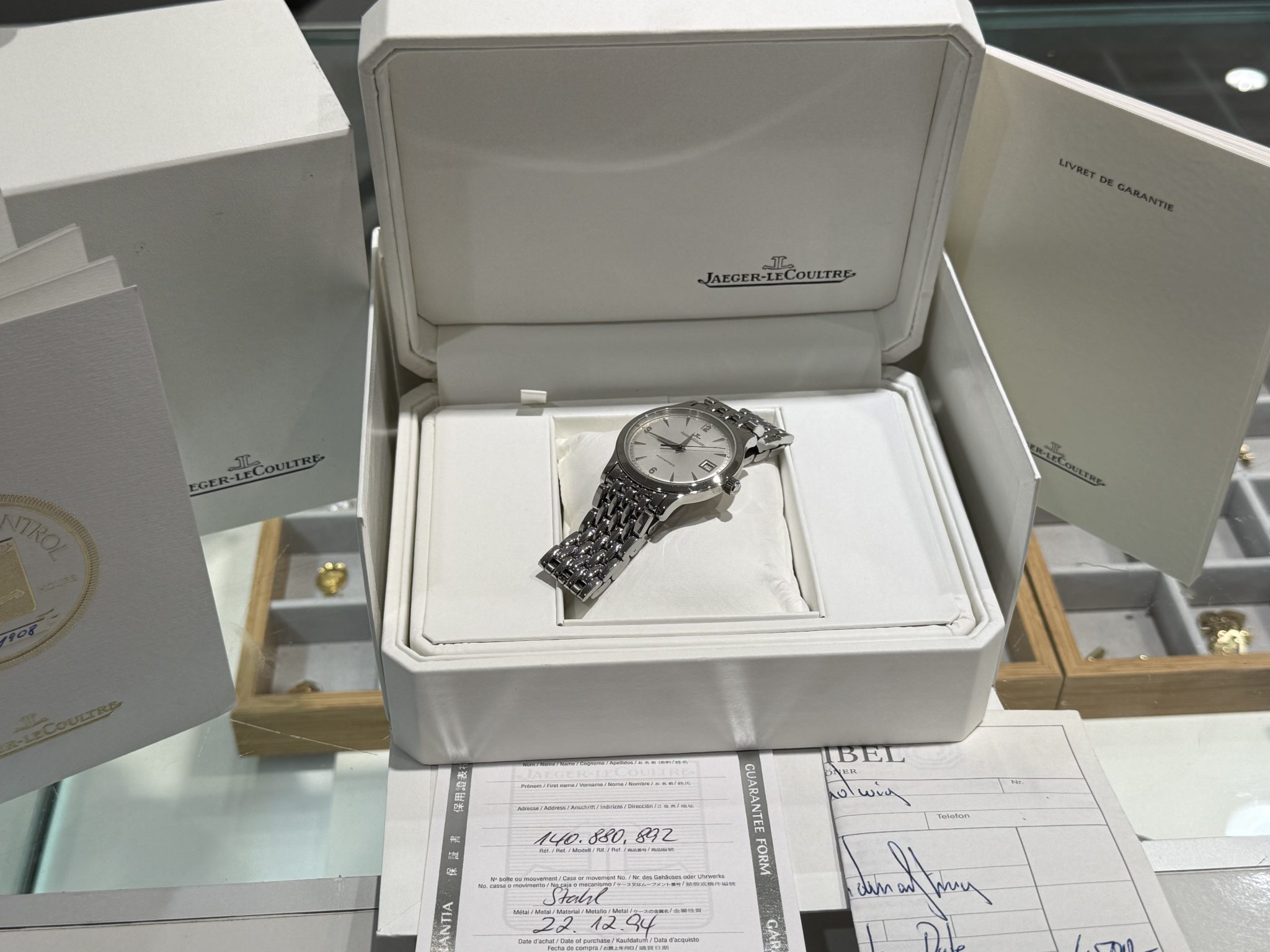 Jaeger-LeCoultre Master Control – Ref. 140.8.89, Sehr gut – 3/10