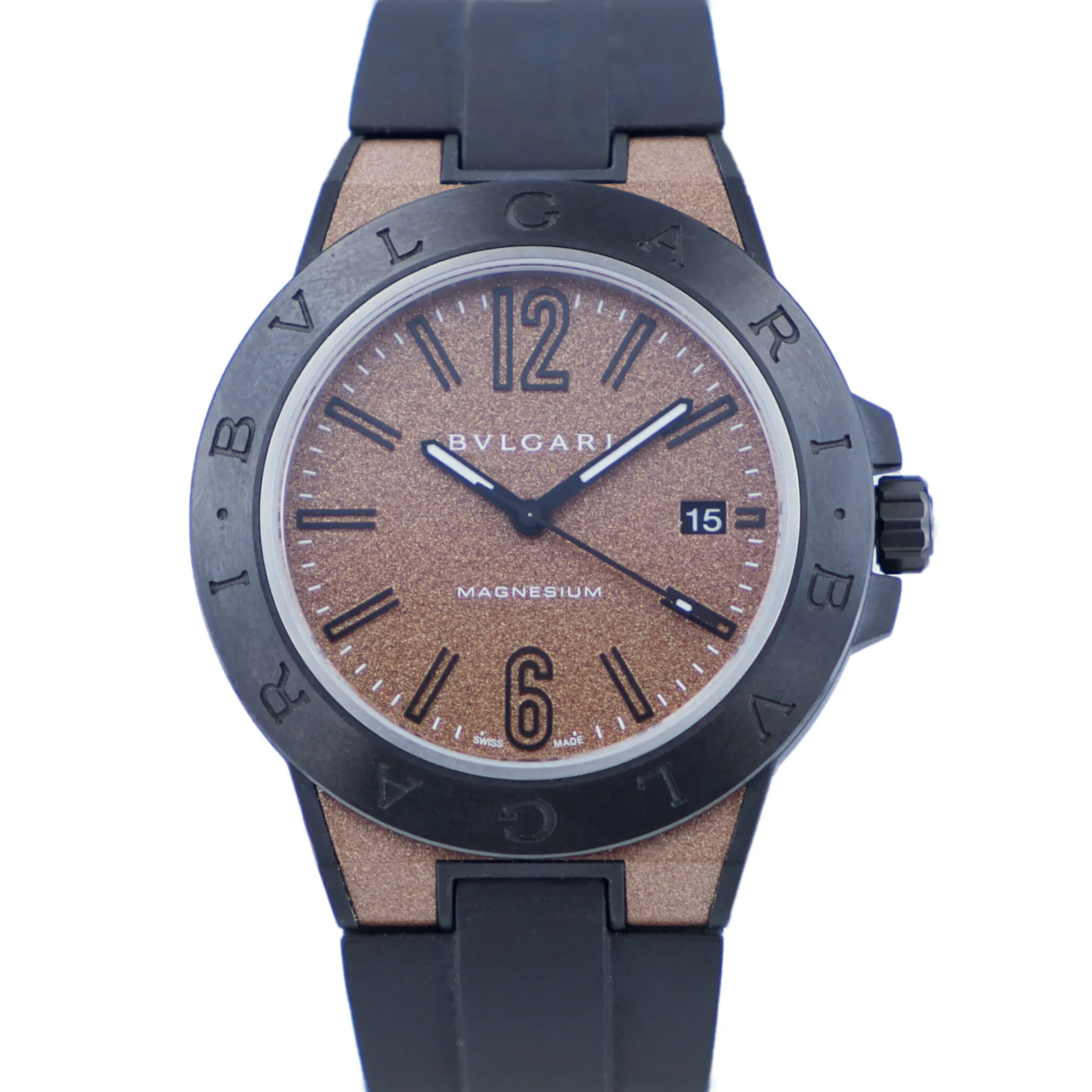 Bulgari Diacono Magnesium – Ref. DG41C11SMCVD, Neu