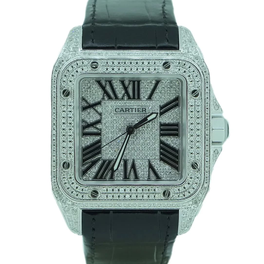 Cartier Santos de Cartier – Ref. W20073X8, Neu – Bild 1/5