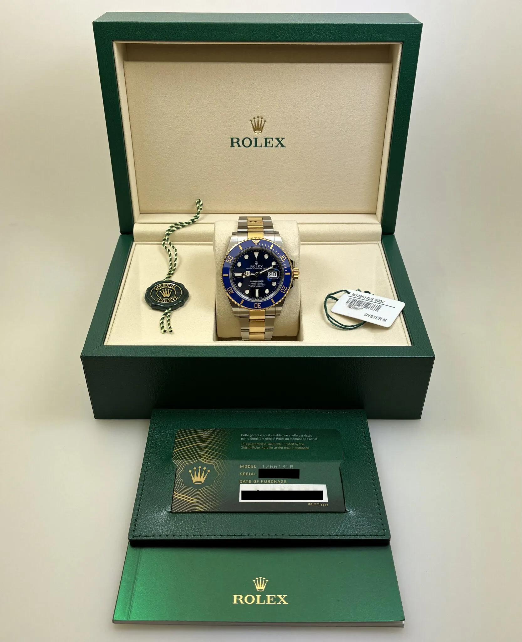 Rolex Submariner – Ref. 126613LB-0000, Sehr gut – 2/11