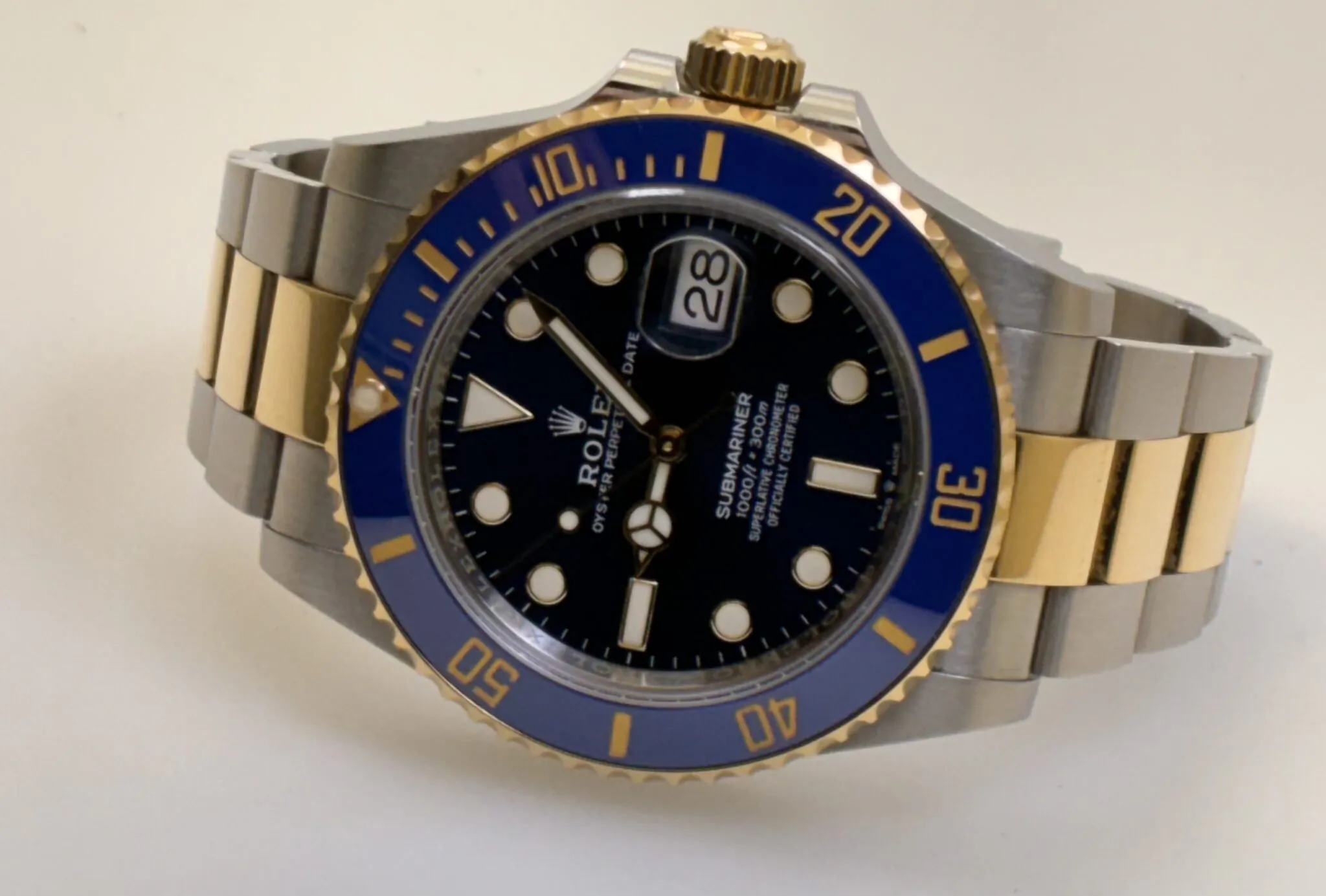 Rolex Submariner – Ref. 126613LB-0000, Sehr gut – 3/11