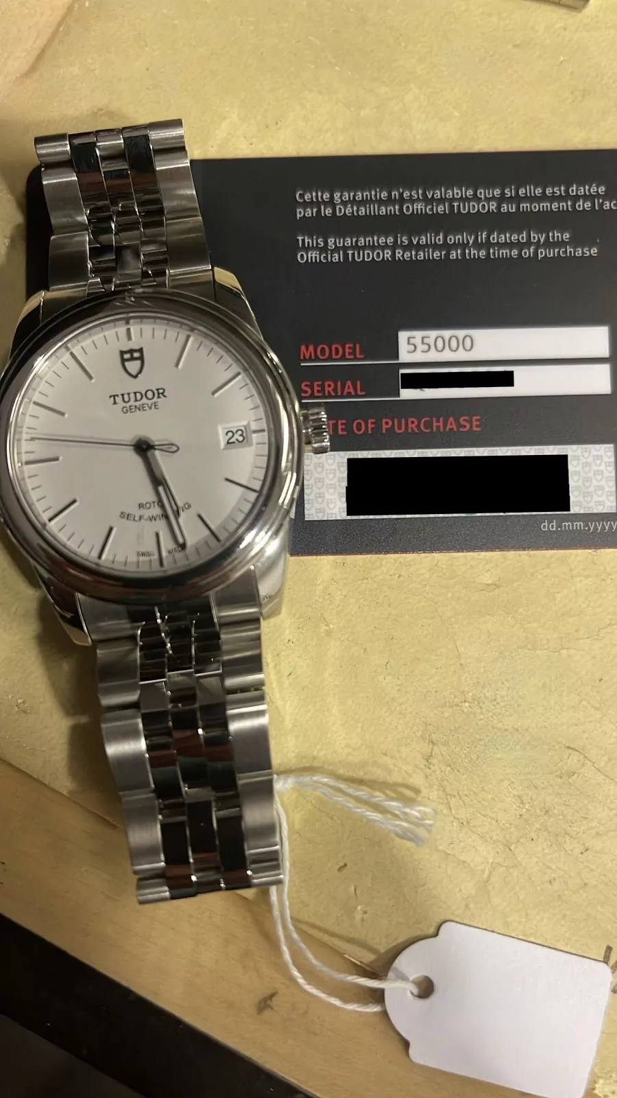 Tudor Glamour – Ref. 55000, Neu