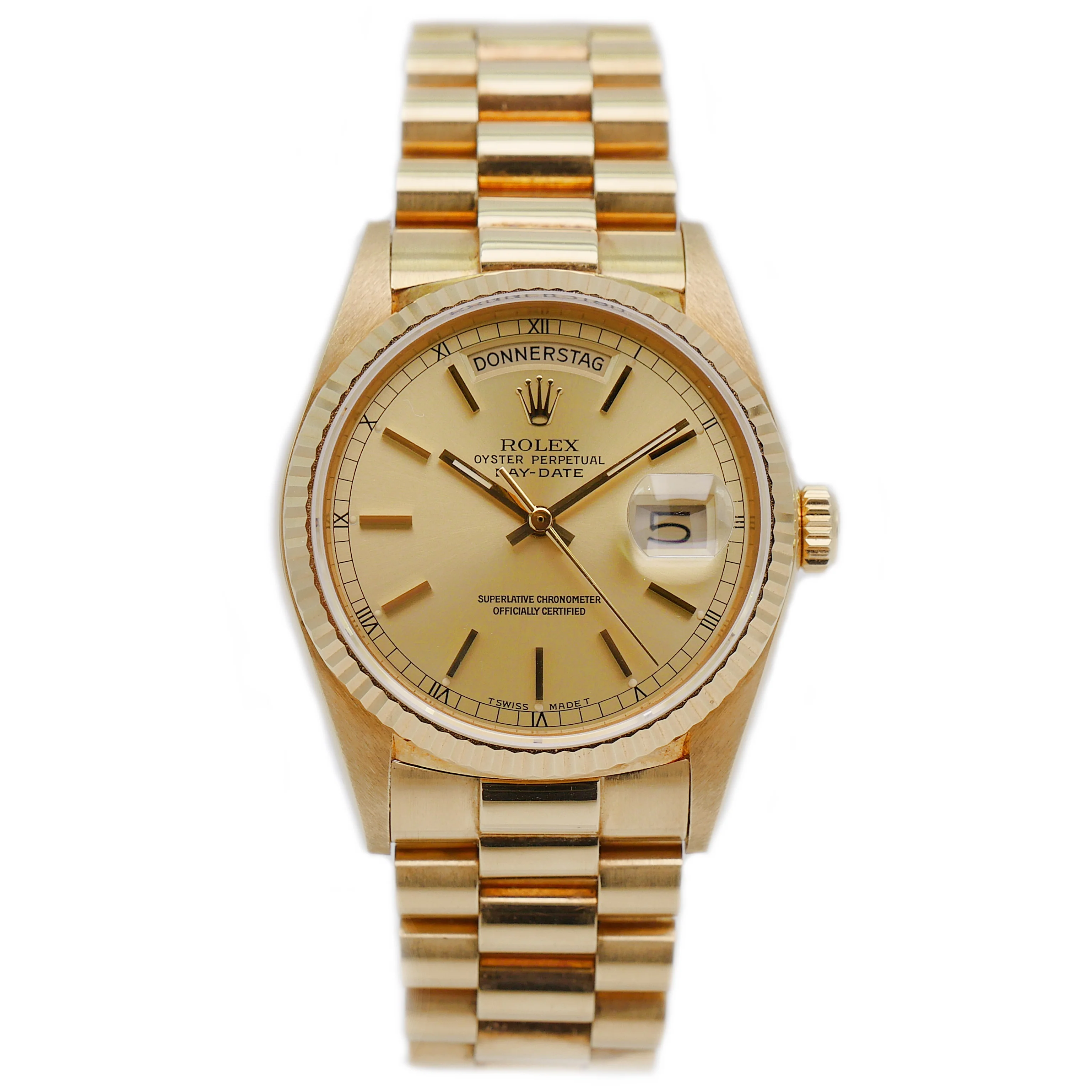 Rolex Day-Date 36 – Ref. 18038, Wie neu – 1/7