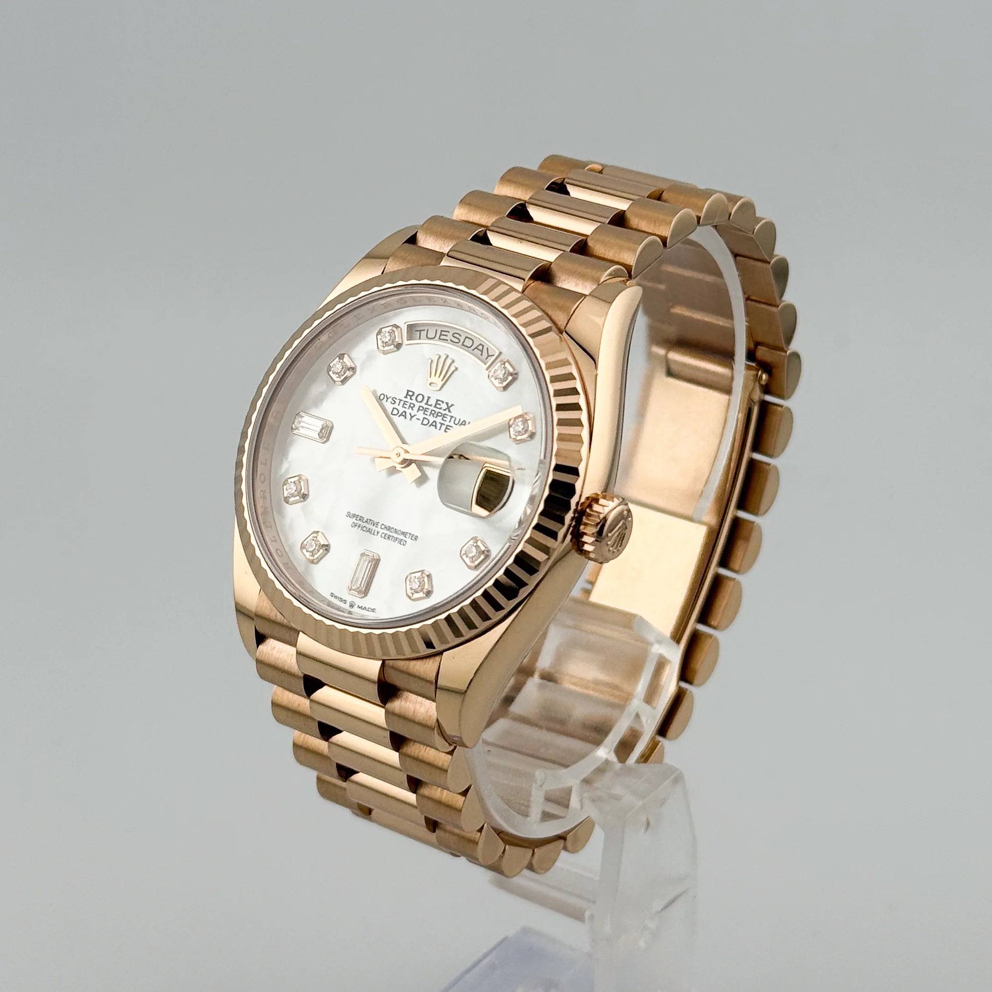Rolex Day-Date 36 – Ref. 128235, Sehr gut – 4/6