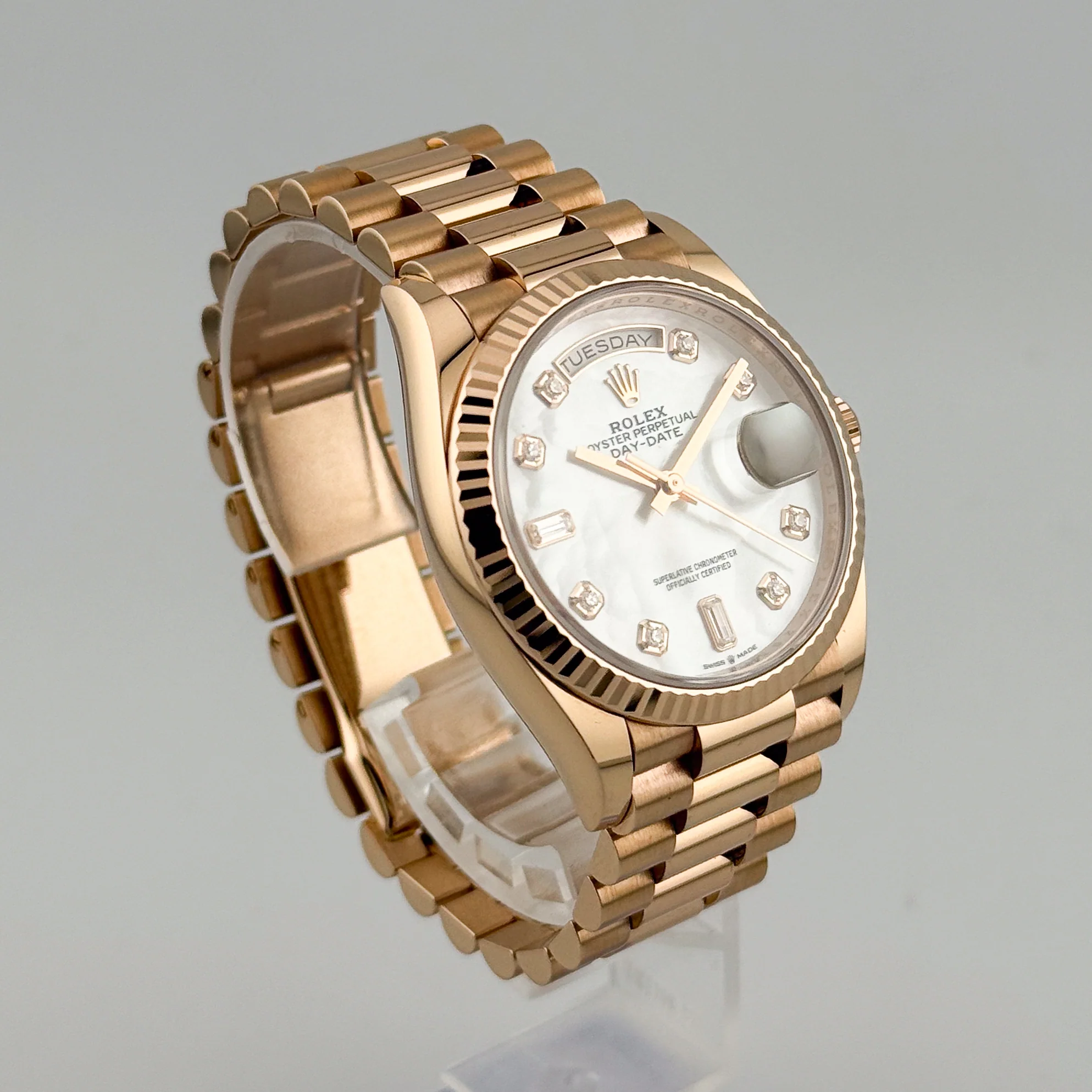 Rolex Day-Date 36 – Ref. 128235, Sehr gut – 6/6