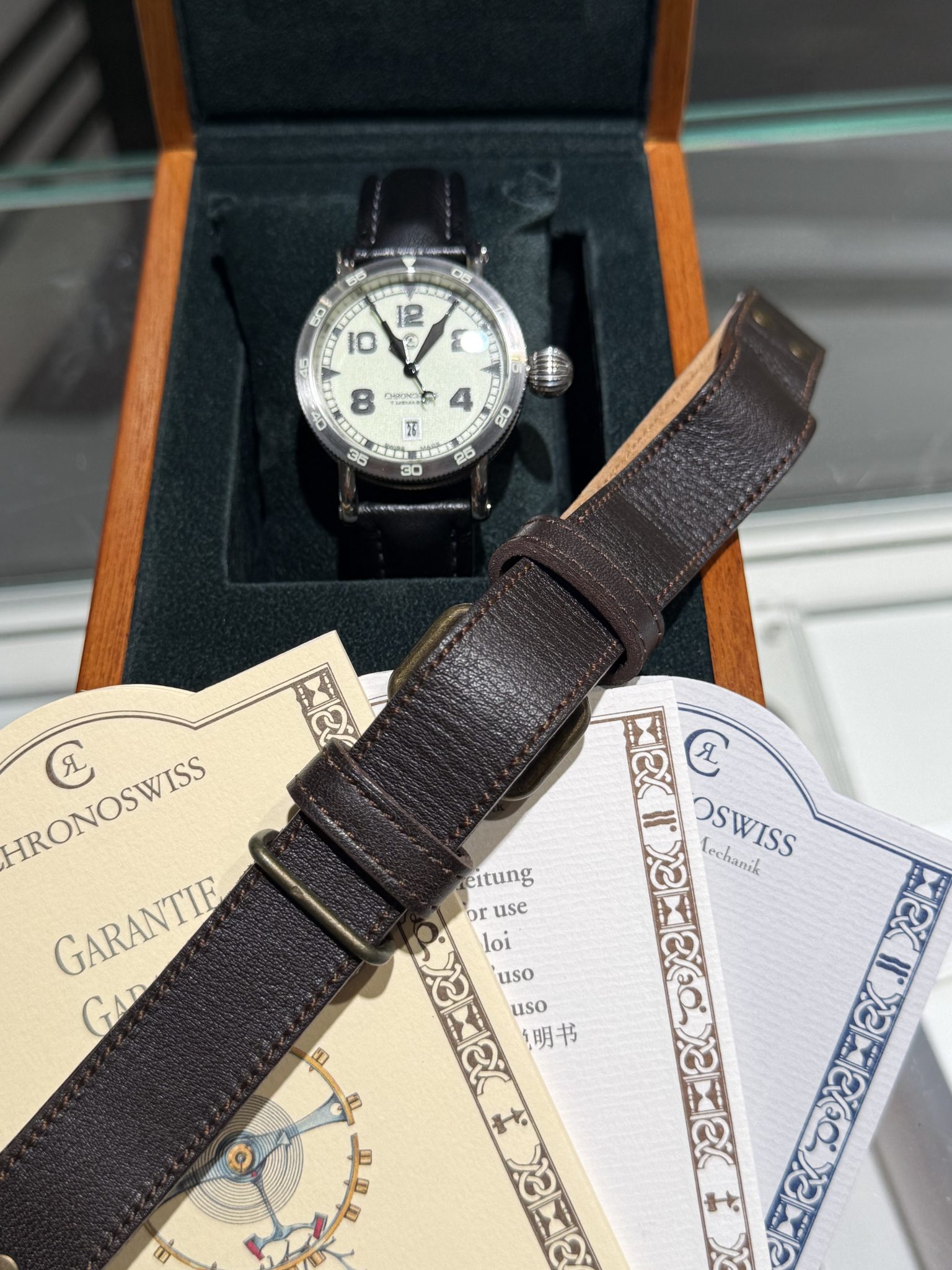 Chronoswiss Timemaster – Ref. CH 2852-55, Sehr gut – 4/11