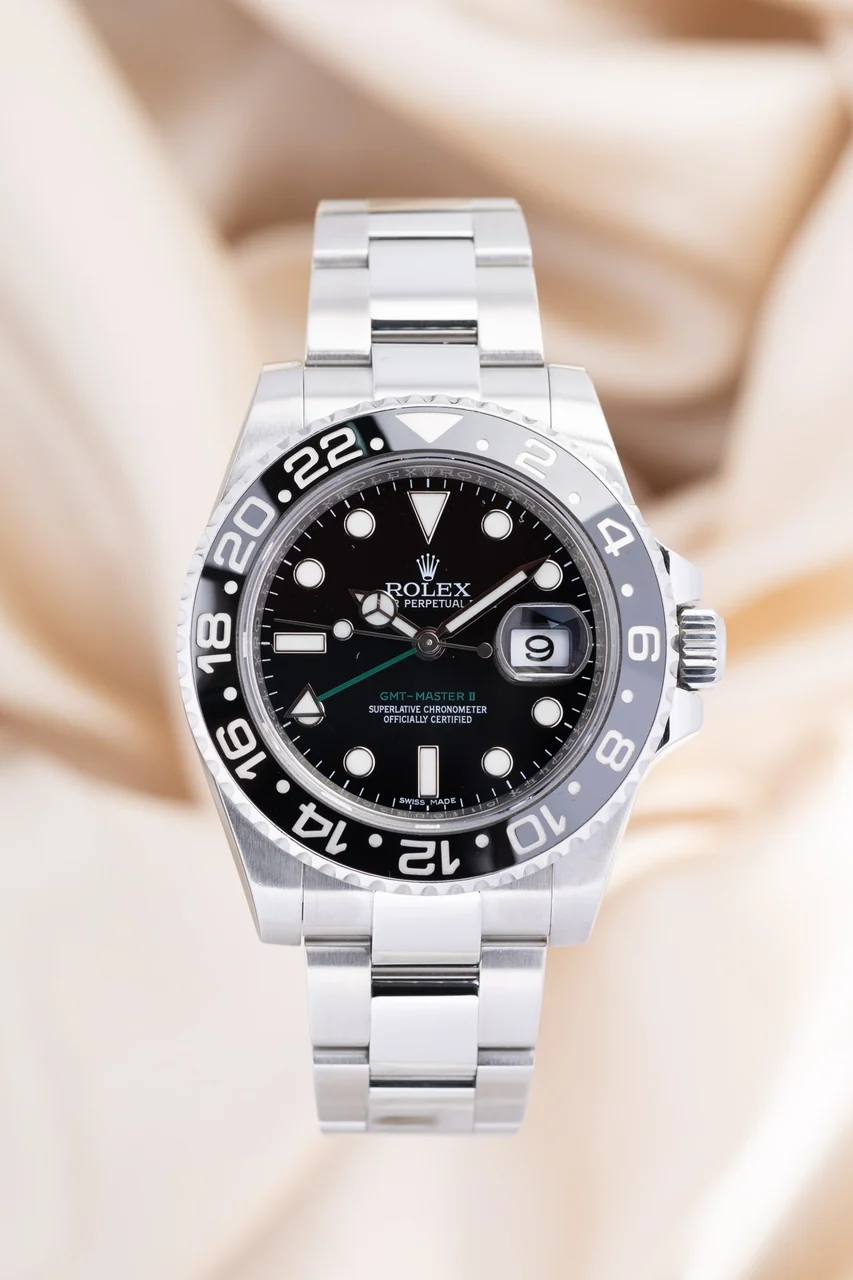 Rolex GMT-Master II – Ref. 116710LN, Sehr gut